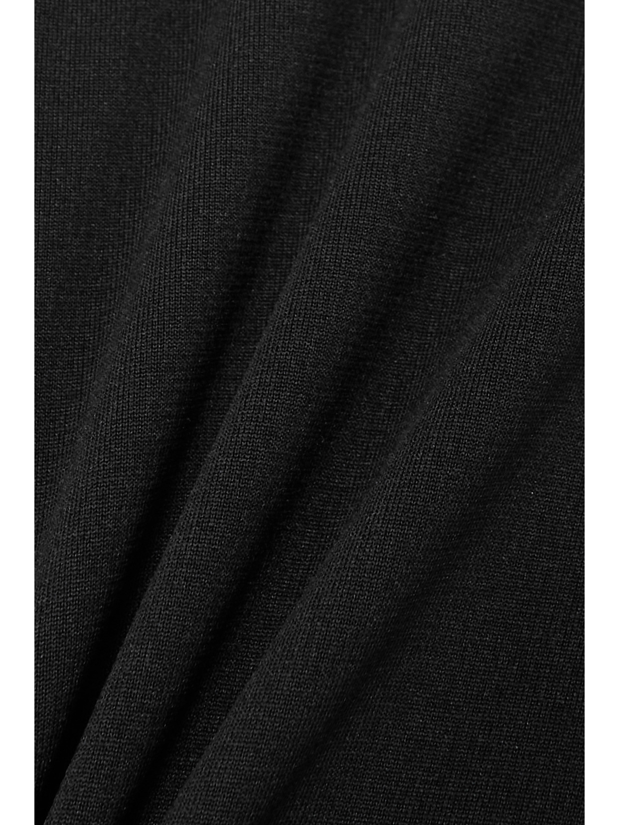 Shop Moncler Appliquéd Polartec Stretch-knit Base Layer Leggings In Black