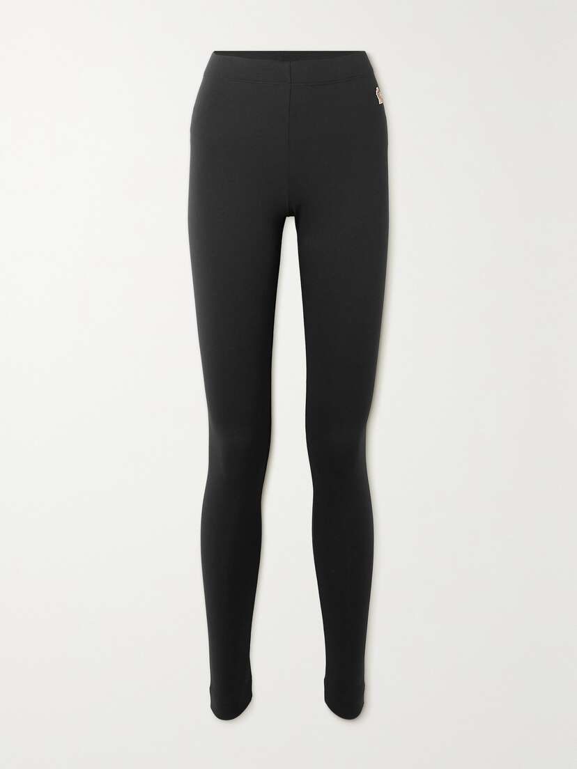 Moncler Grenoble Appliquéd Polartec Stretch-knit Base Layer Leggings