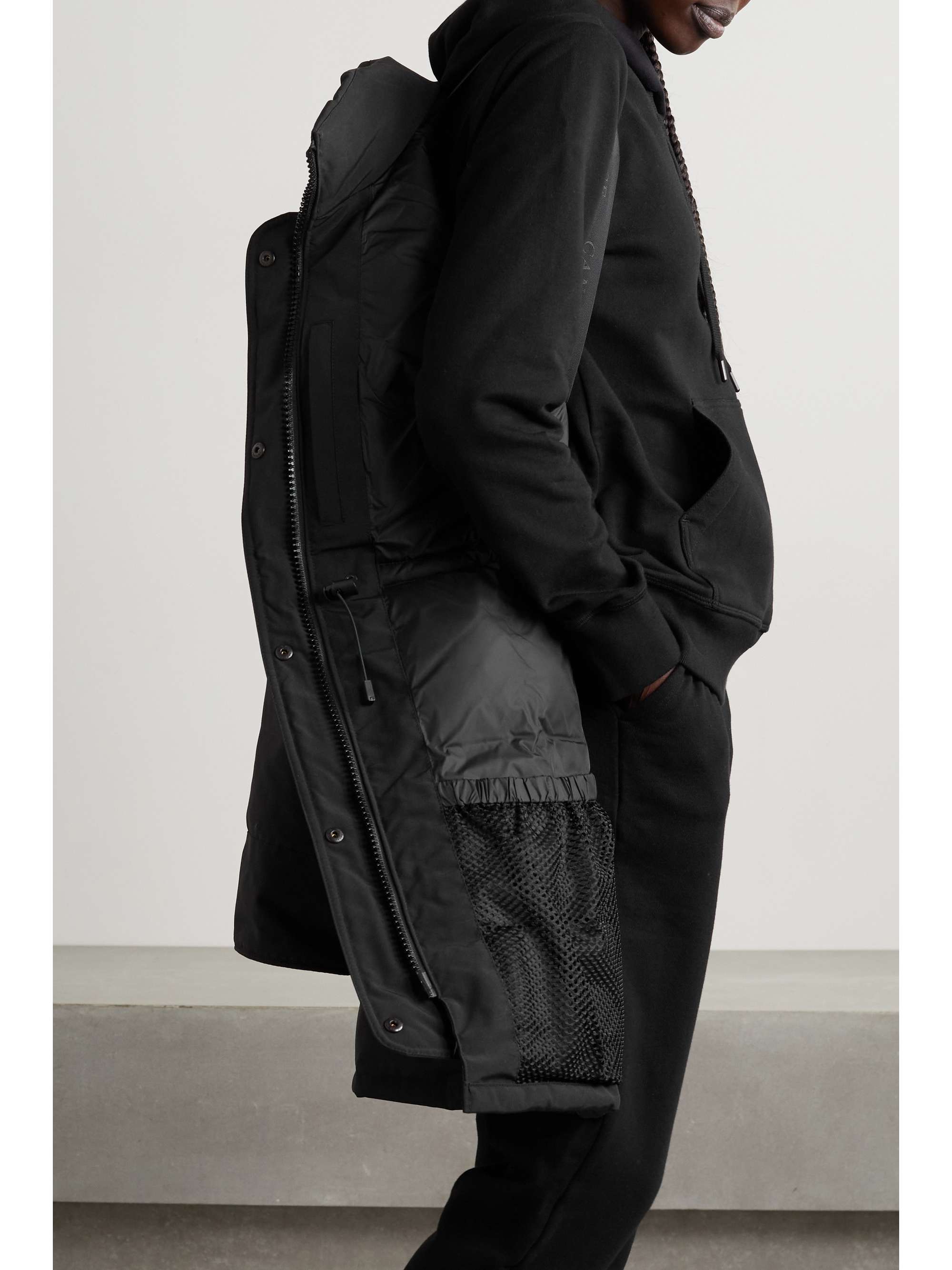 CANADA GOOSE Trillium hooded shell down parka