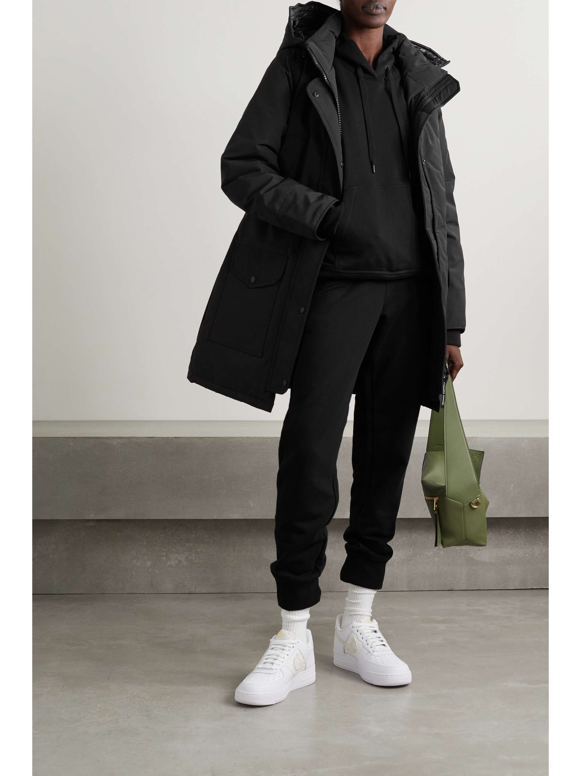CANADA GOOSE Trillium hooded shell down parka