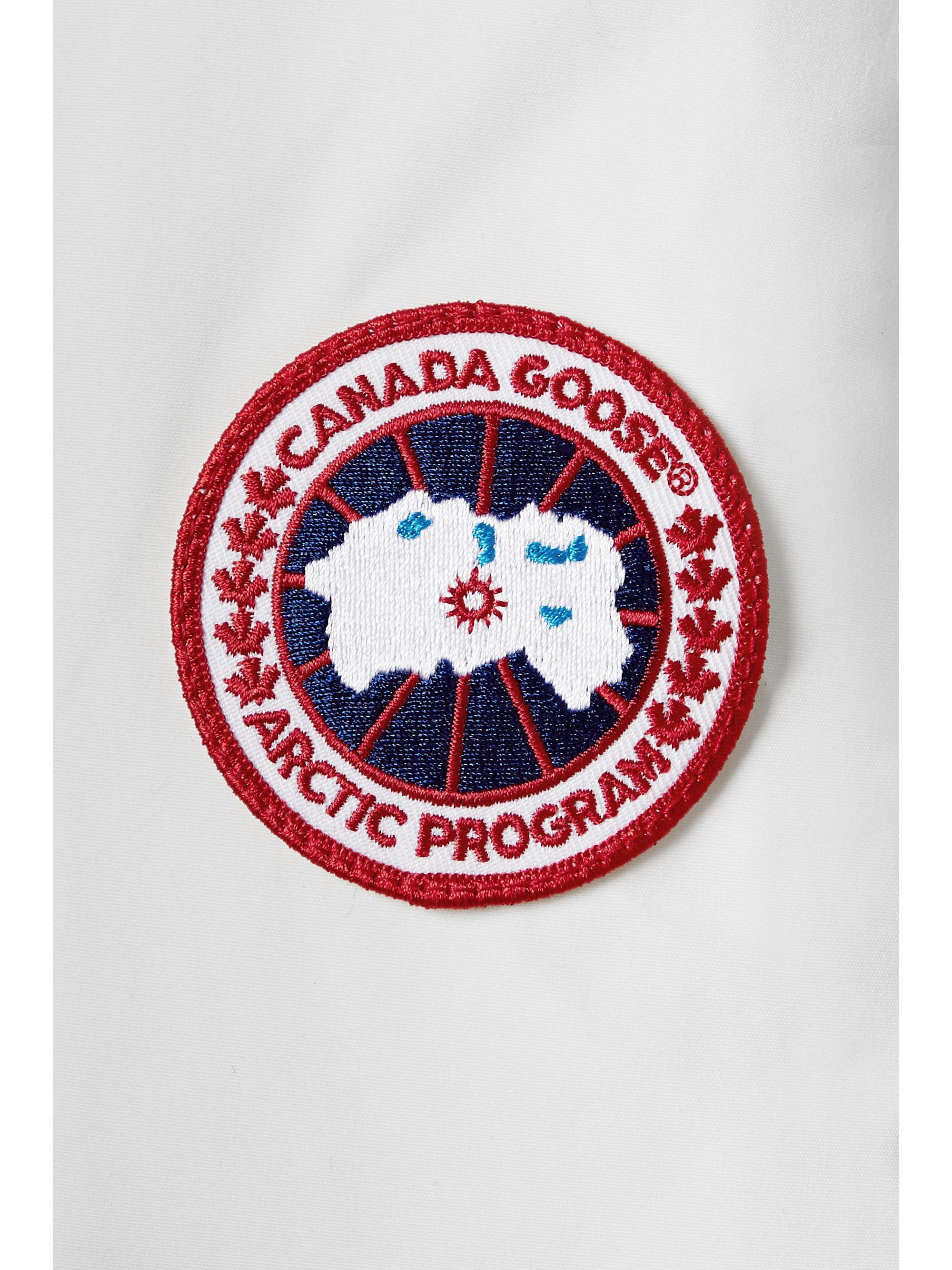 CANADA GOOSE Trillium hooded shell down parka