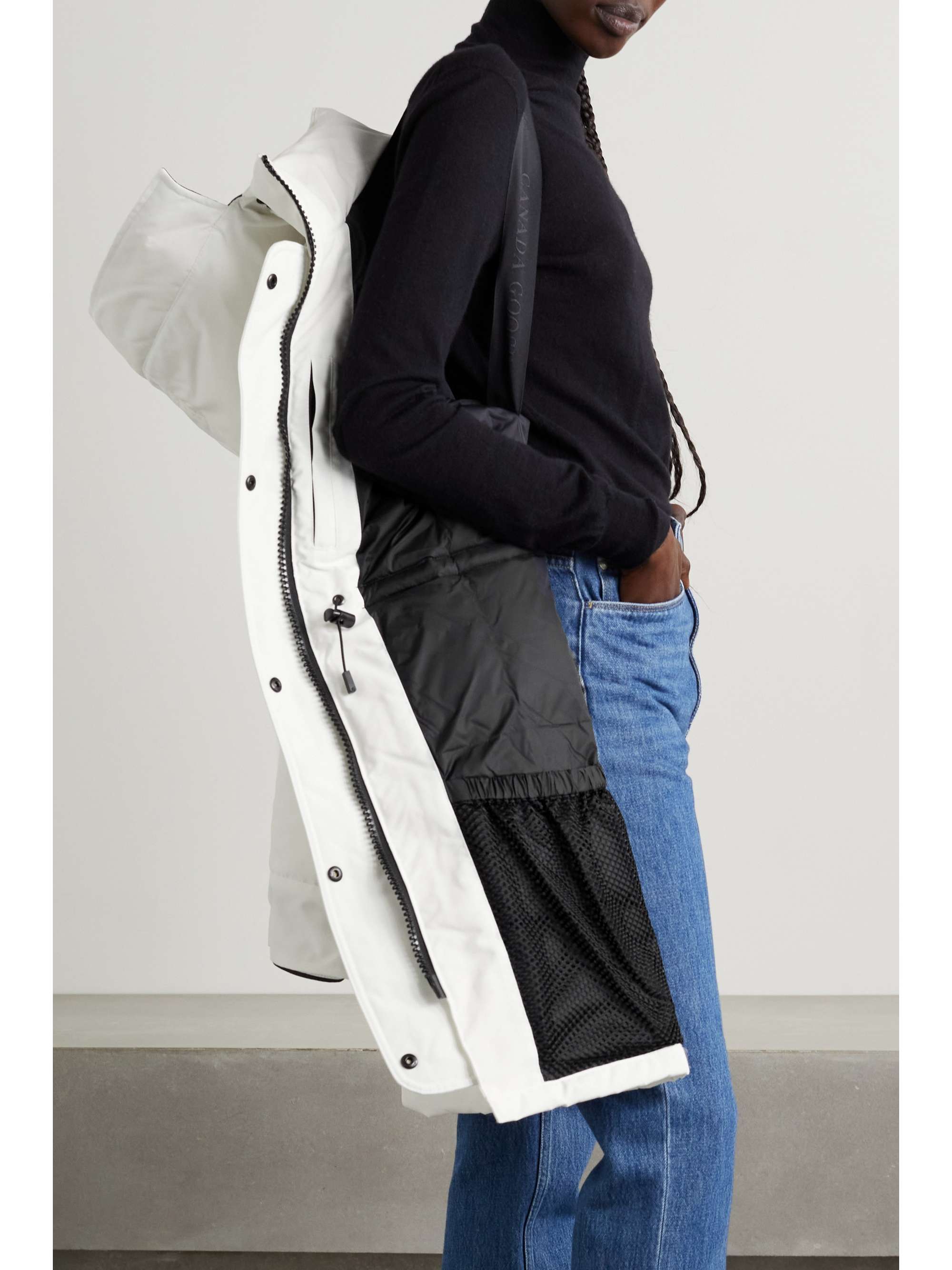 CANADA GOOSE Trillium hooded shell down parka