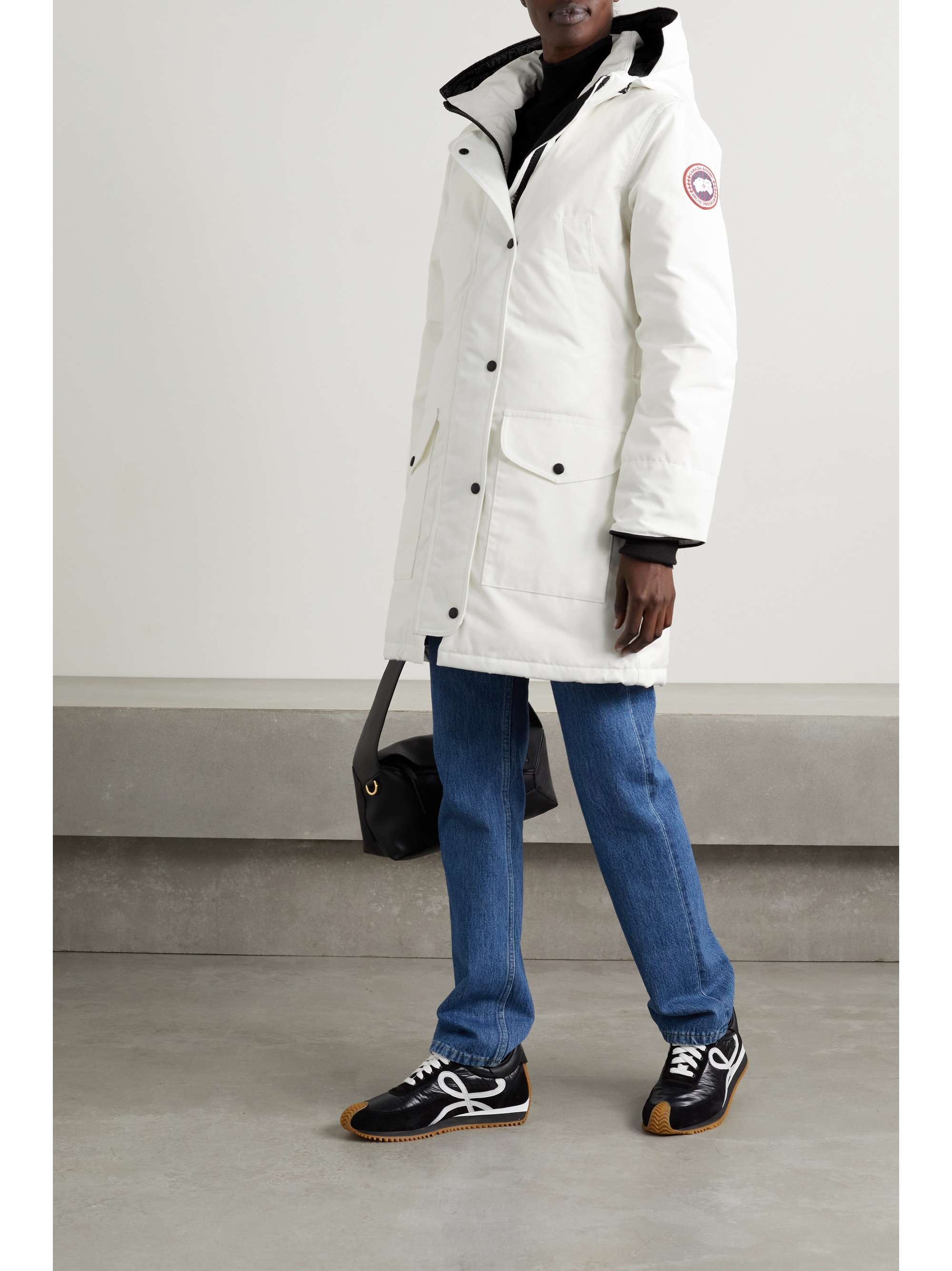 CANADA GOOSE Trillium hooded shell down parka