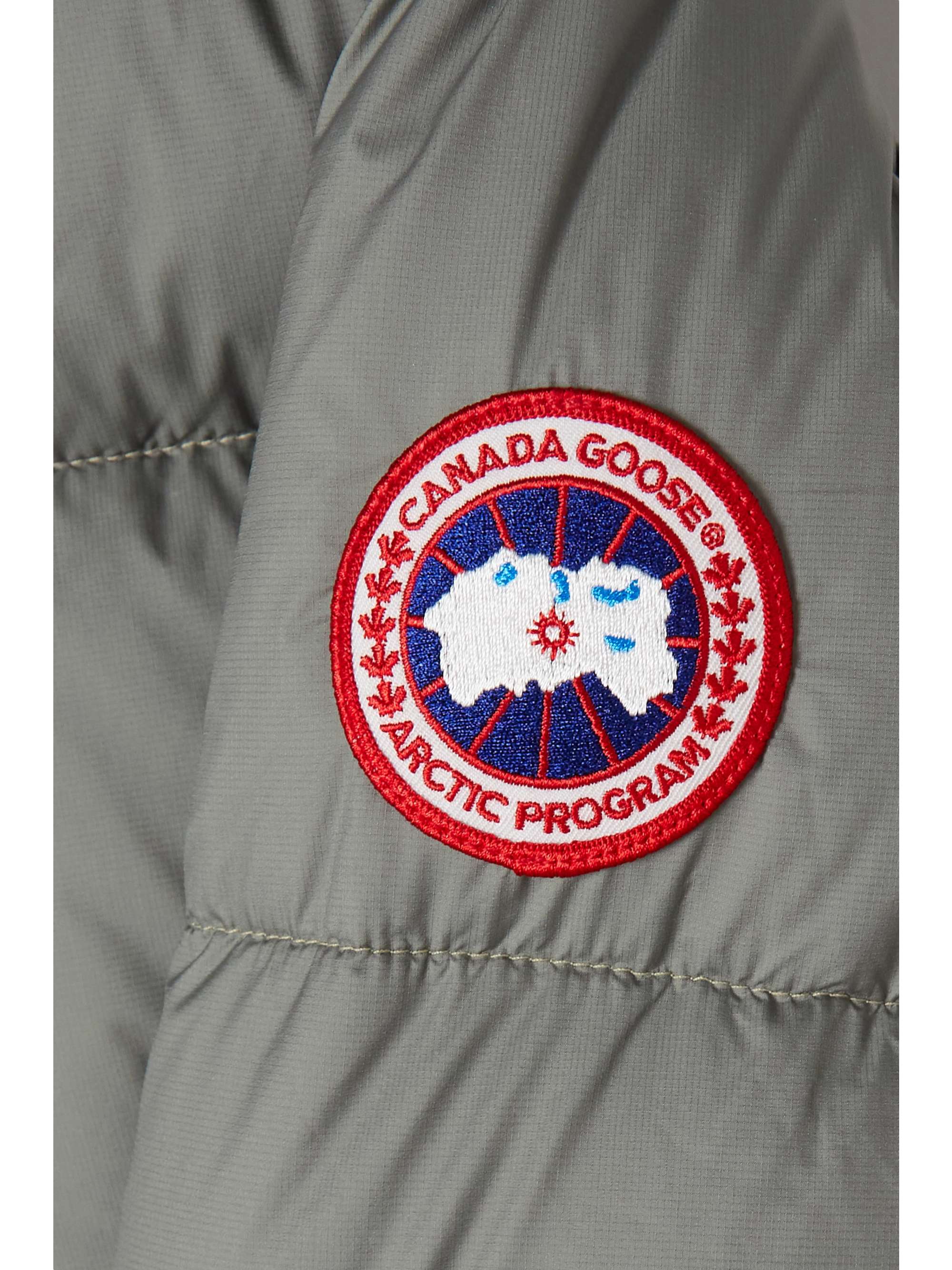 CANADA GOOSE Junction hooded quilted two-tone shell down jacket