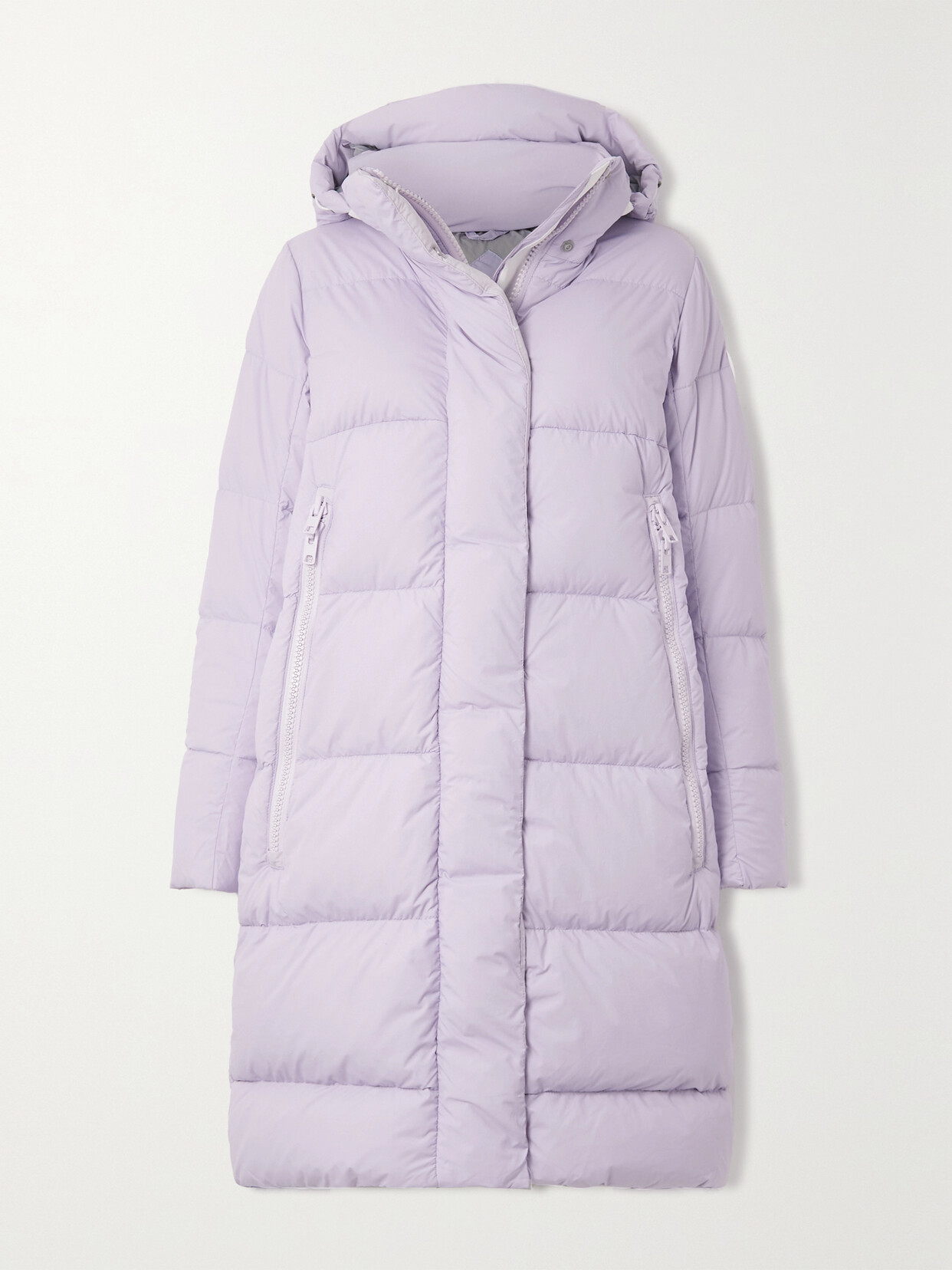 Canada Goose - Byward Hooded Grosgrain-trimmed Quilted Shell Down Parka - Purple