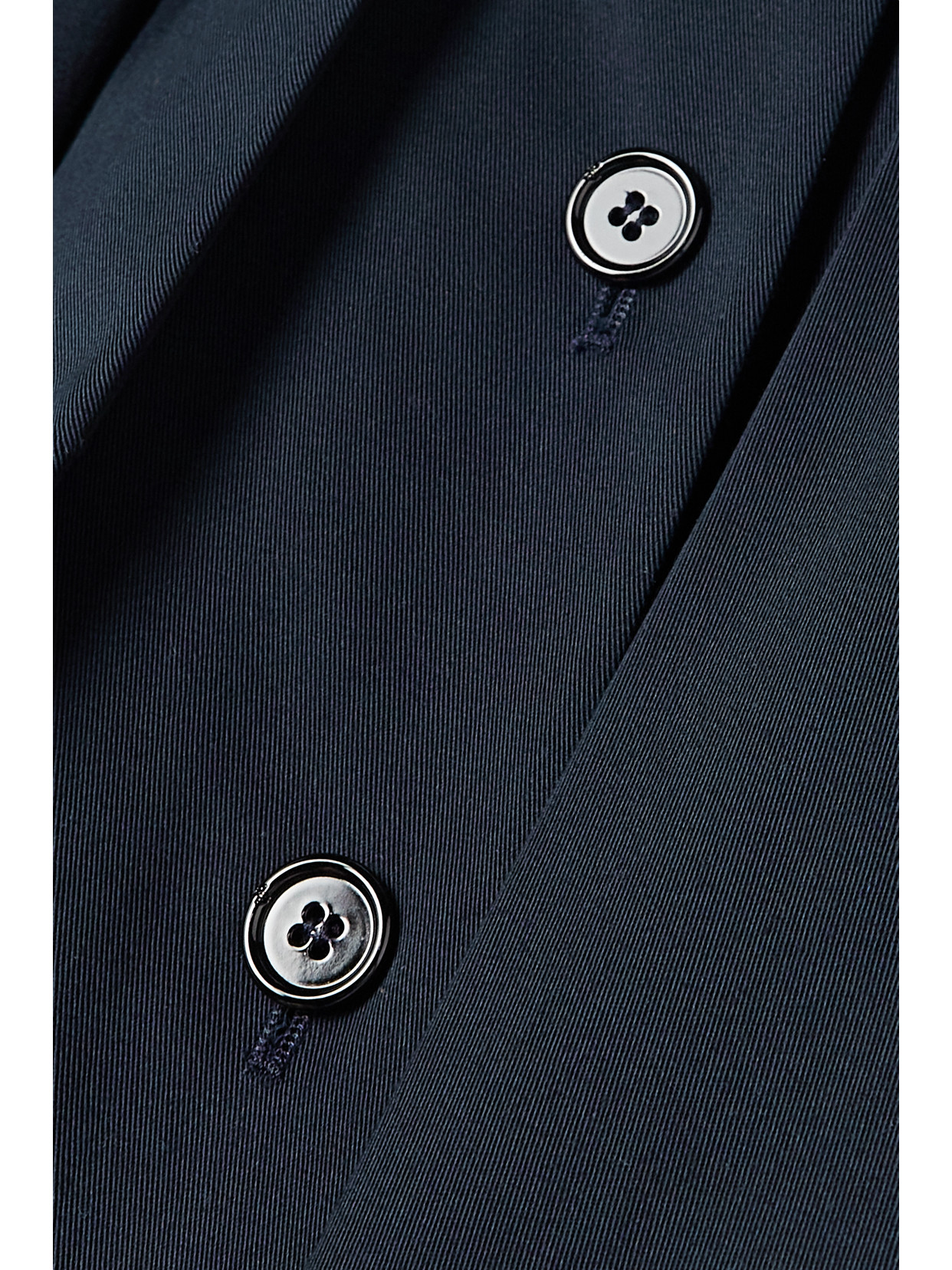 Belted Pleated Cotton-Twill Mini