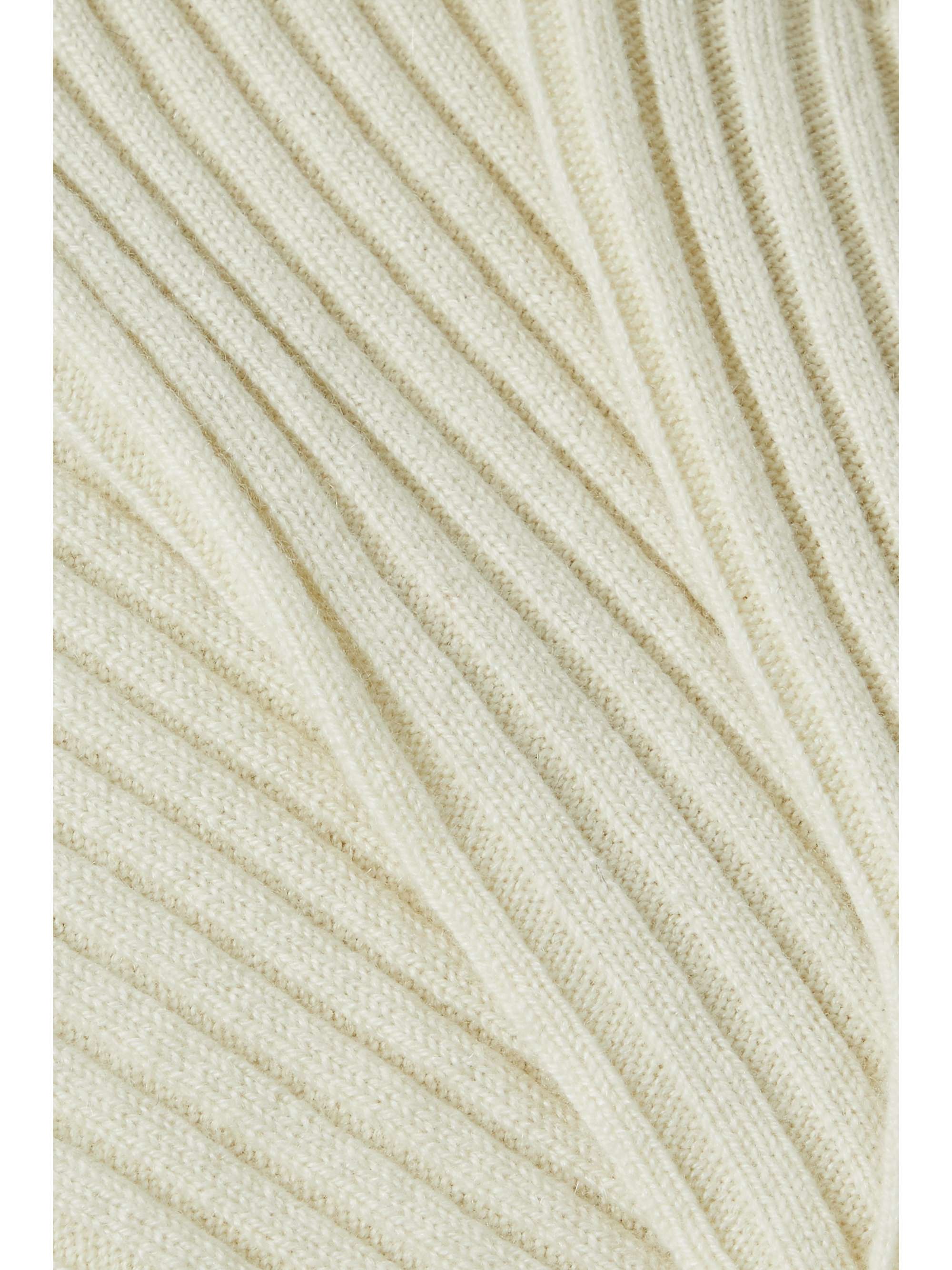 THE ROW Ribbed cashmere socks
