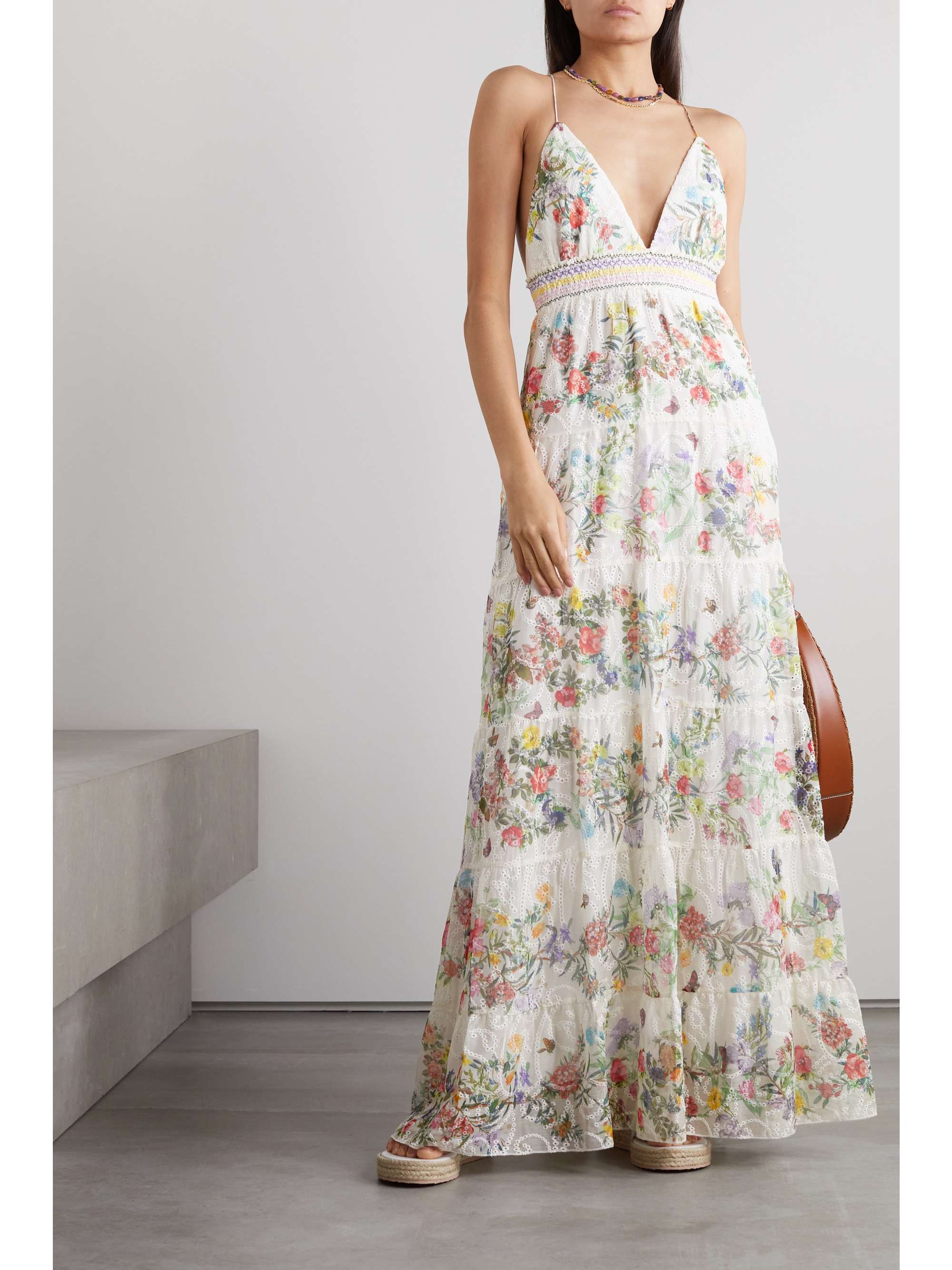 voile maxi dress | ALICE + OLIVIA 