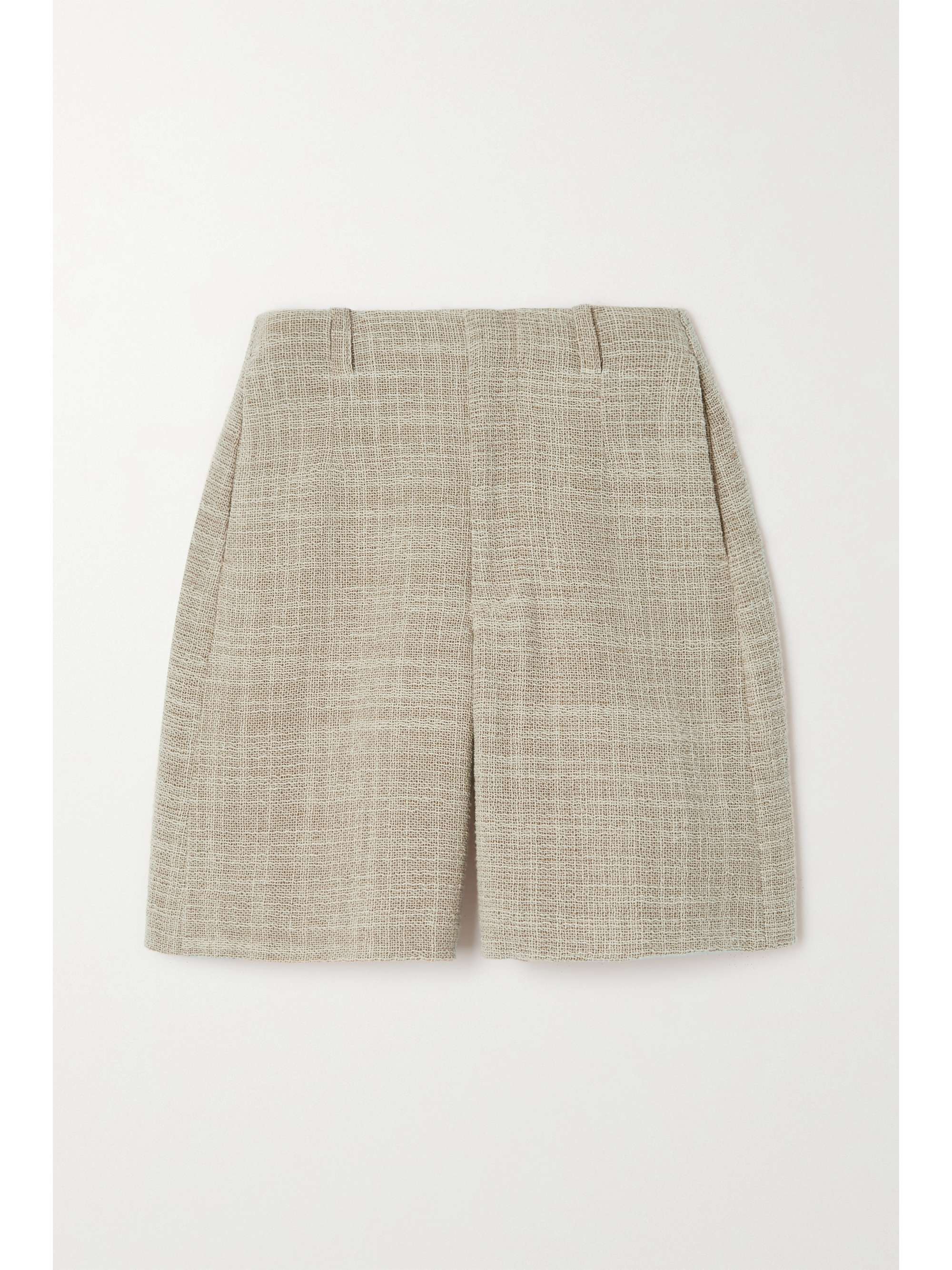 Beige Paccas cotton-blend shorts | BY 