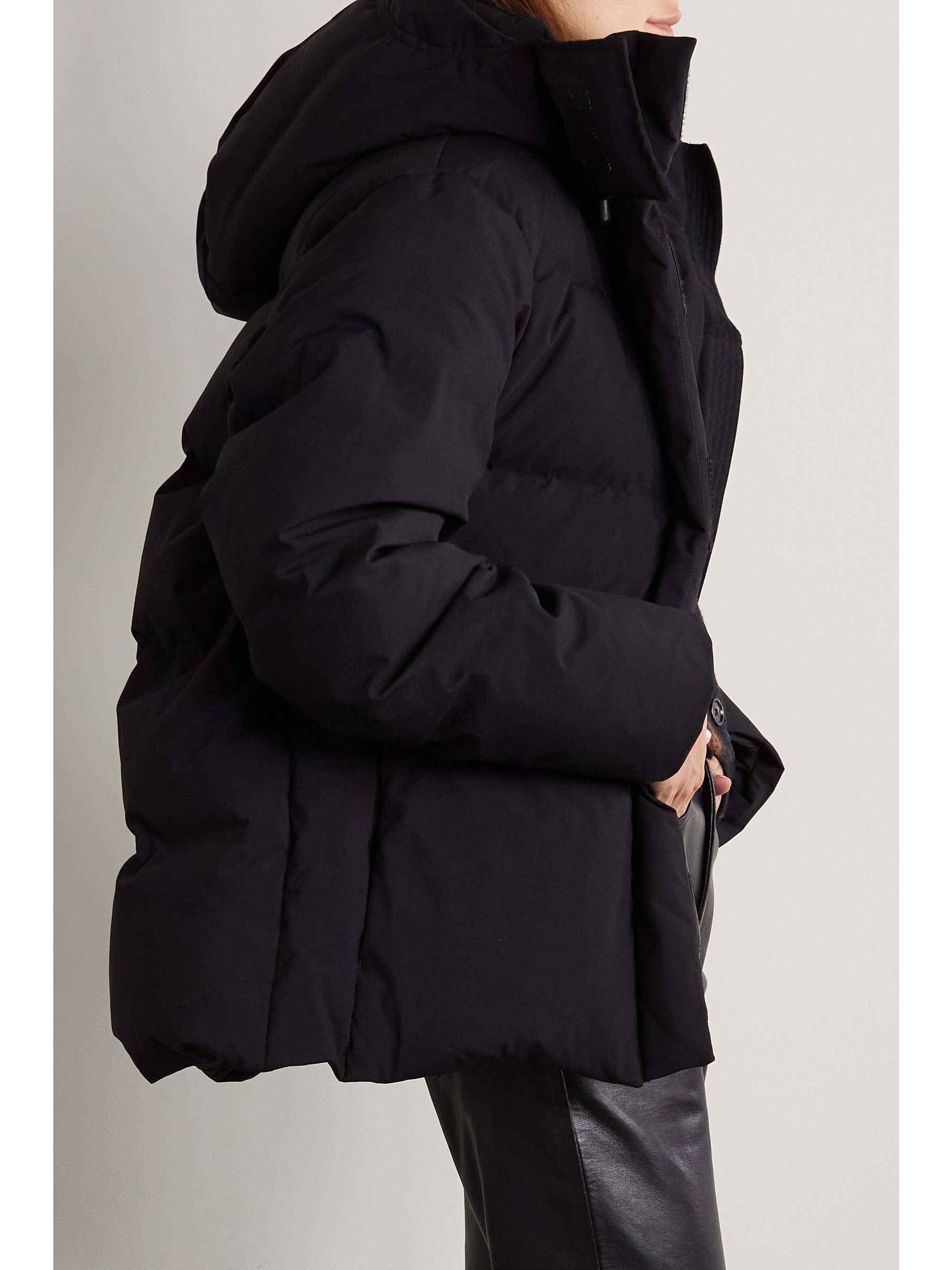 Holzweiler net sustain besseggen hooded quilted shell down jacket Clearance