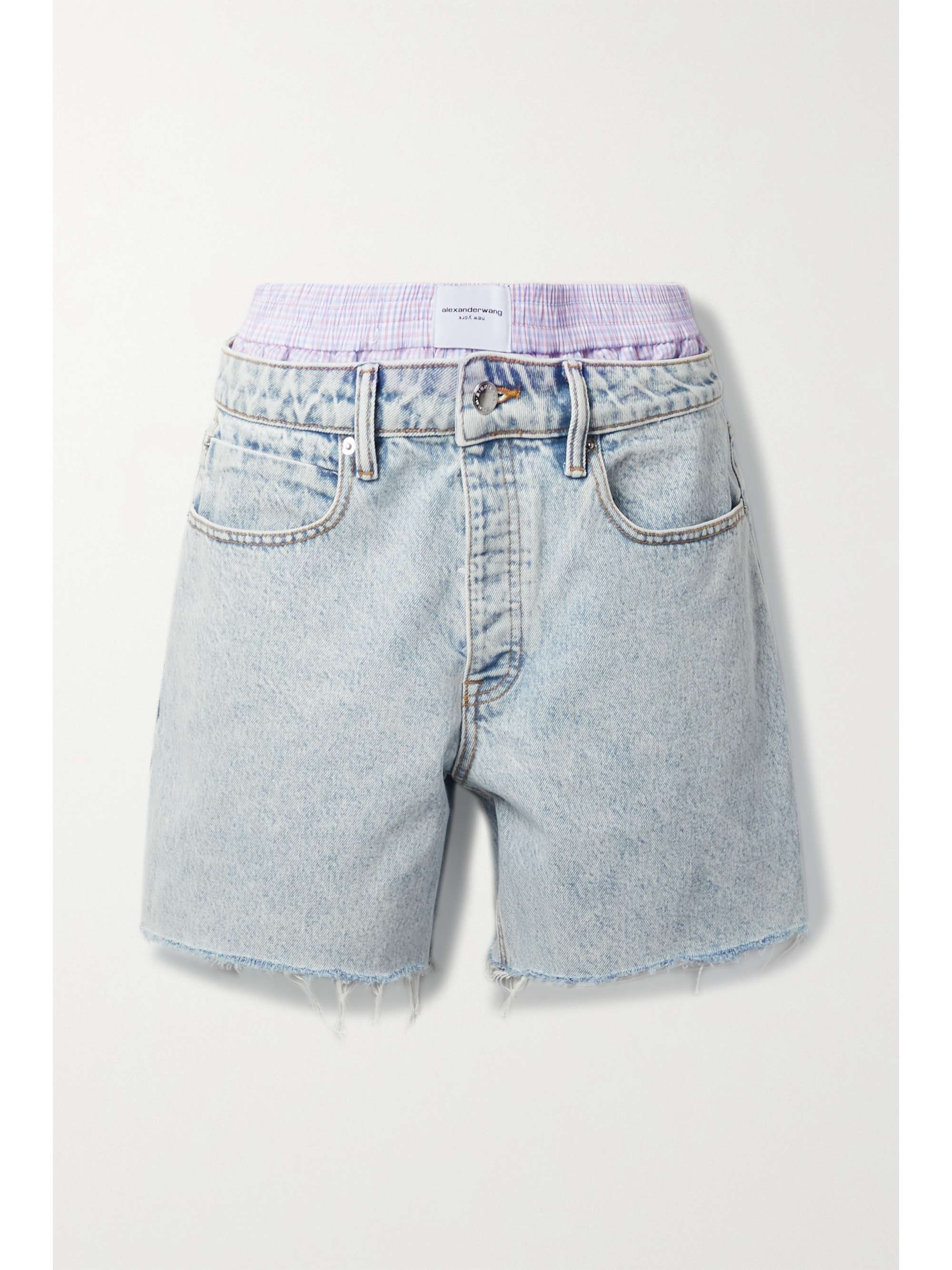 alexander wang denim short
