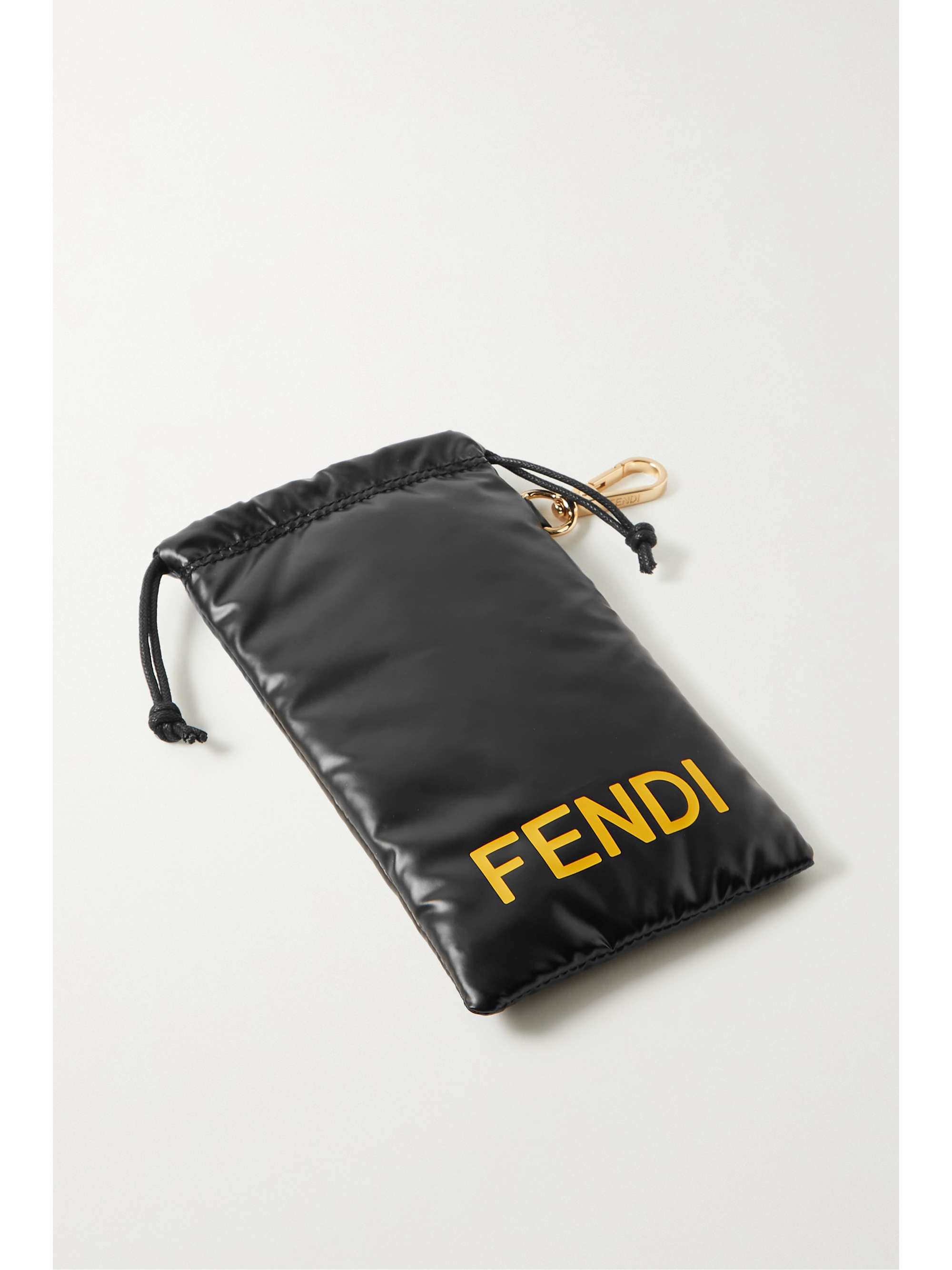 FENDI EYEWEAR Lunettes de soleil carrées oversize en acétate effet écaille