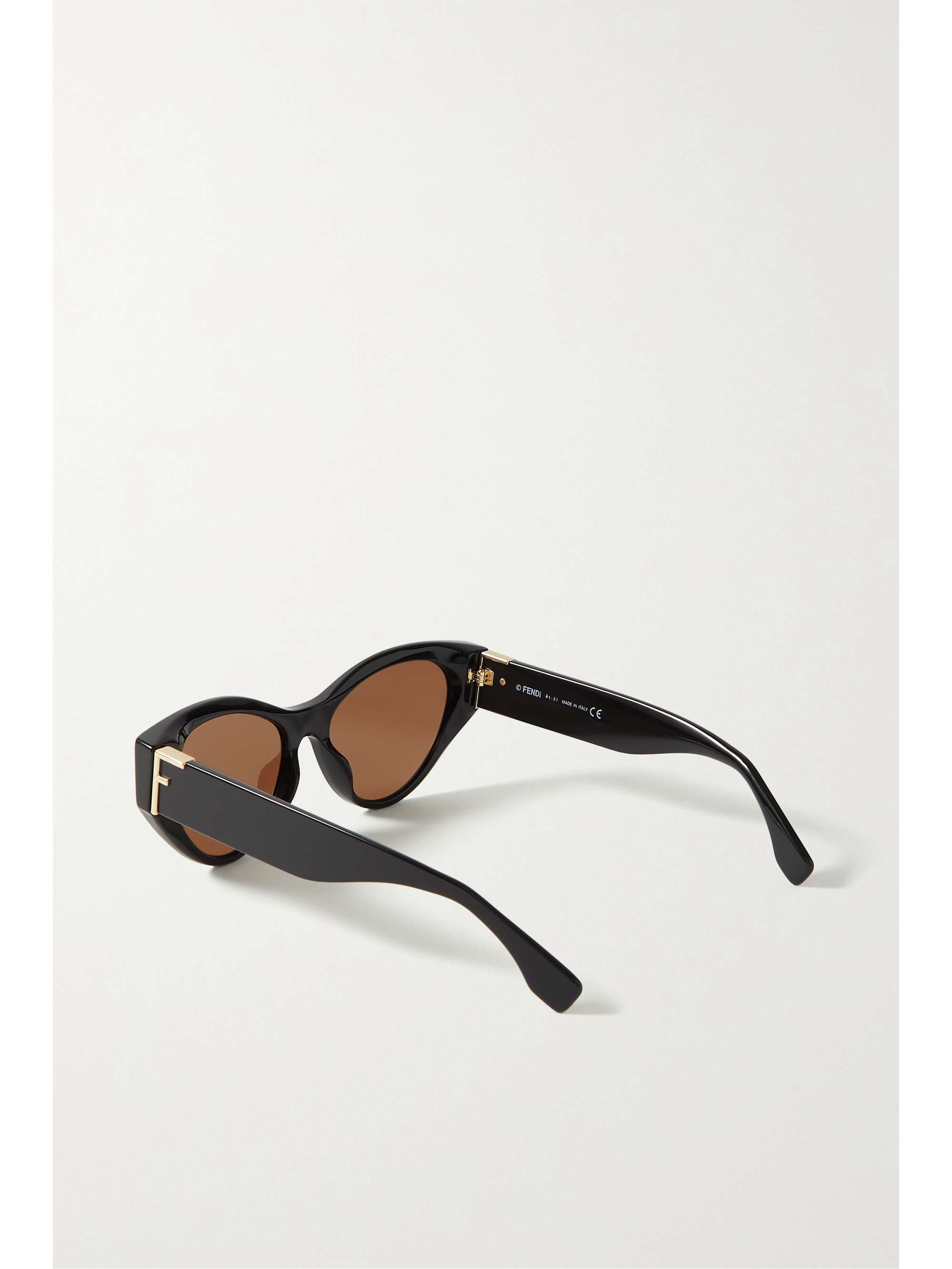 Cat-eye acetate sunglasses