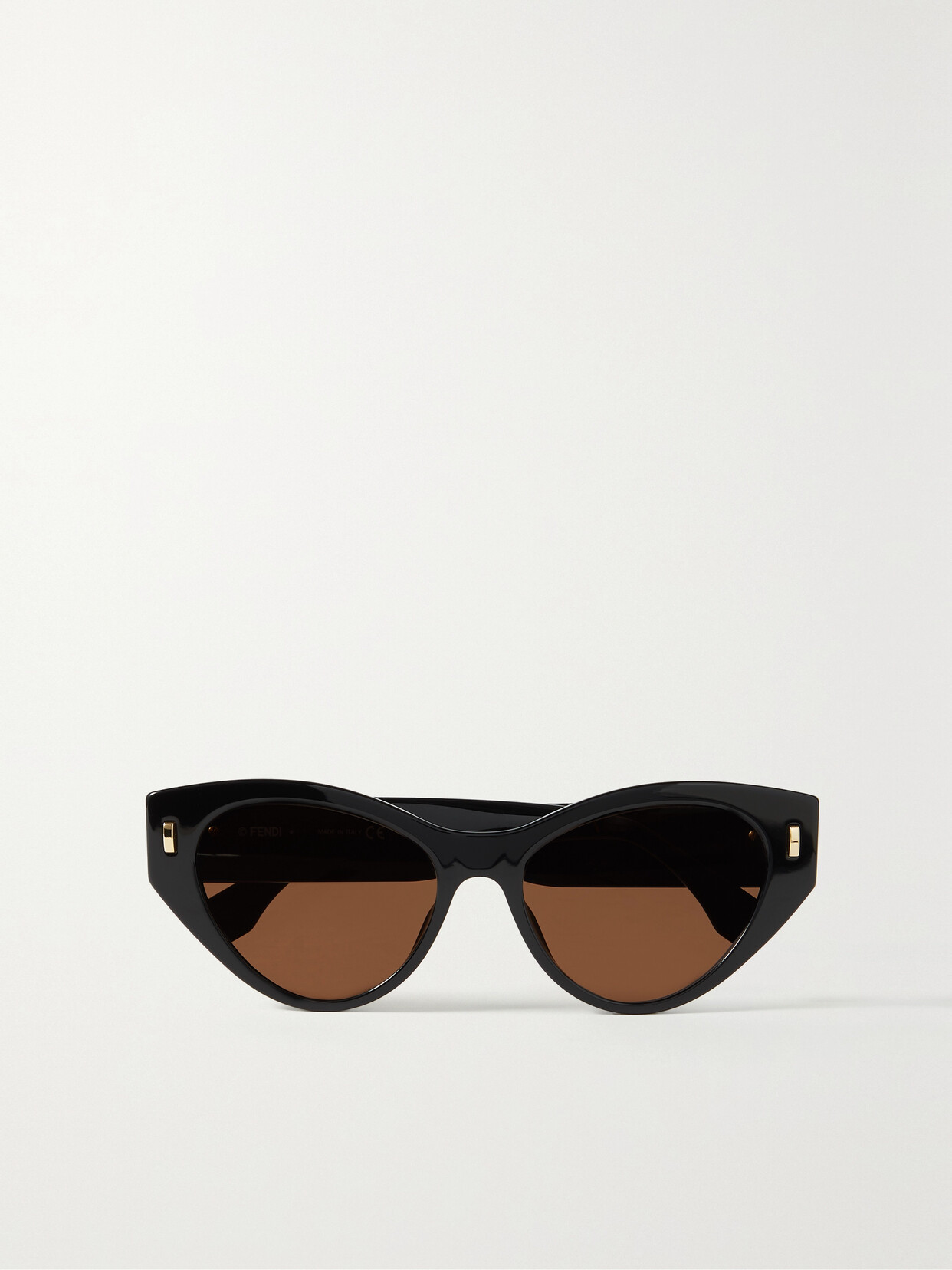 Fendi Cat-eye Acetate Sunglasses In Black