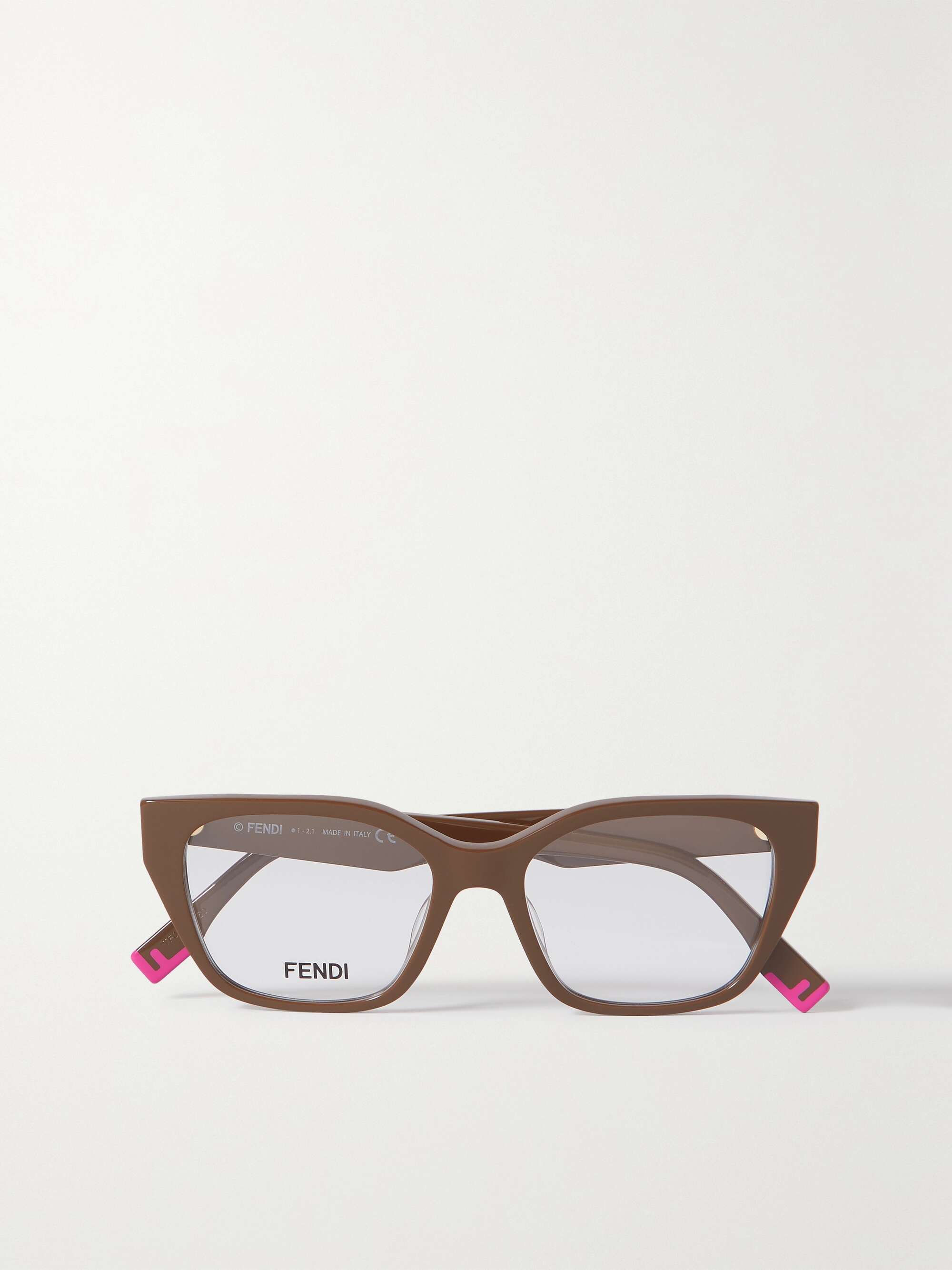 Cat-eye acetate optical lenses