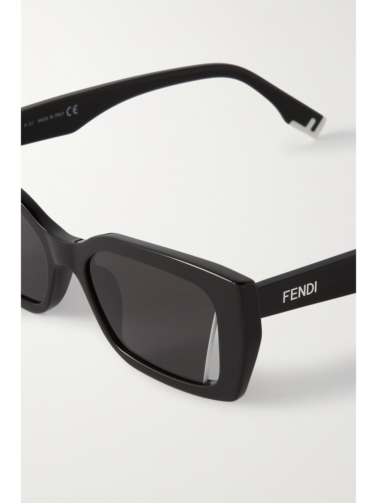Fendi | Black | Cat-eye Acetate Sunglasses - Black_ | $390 | Acce