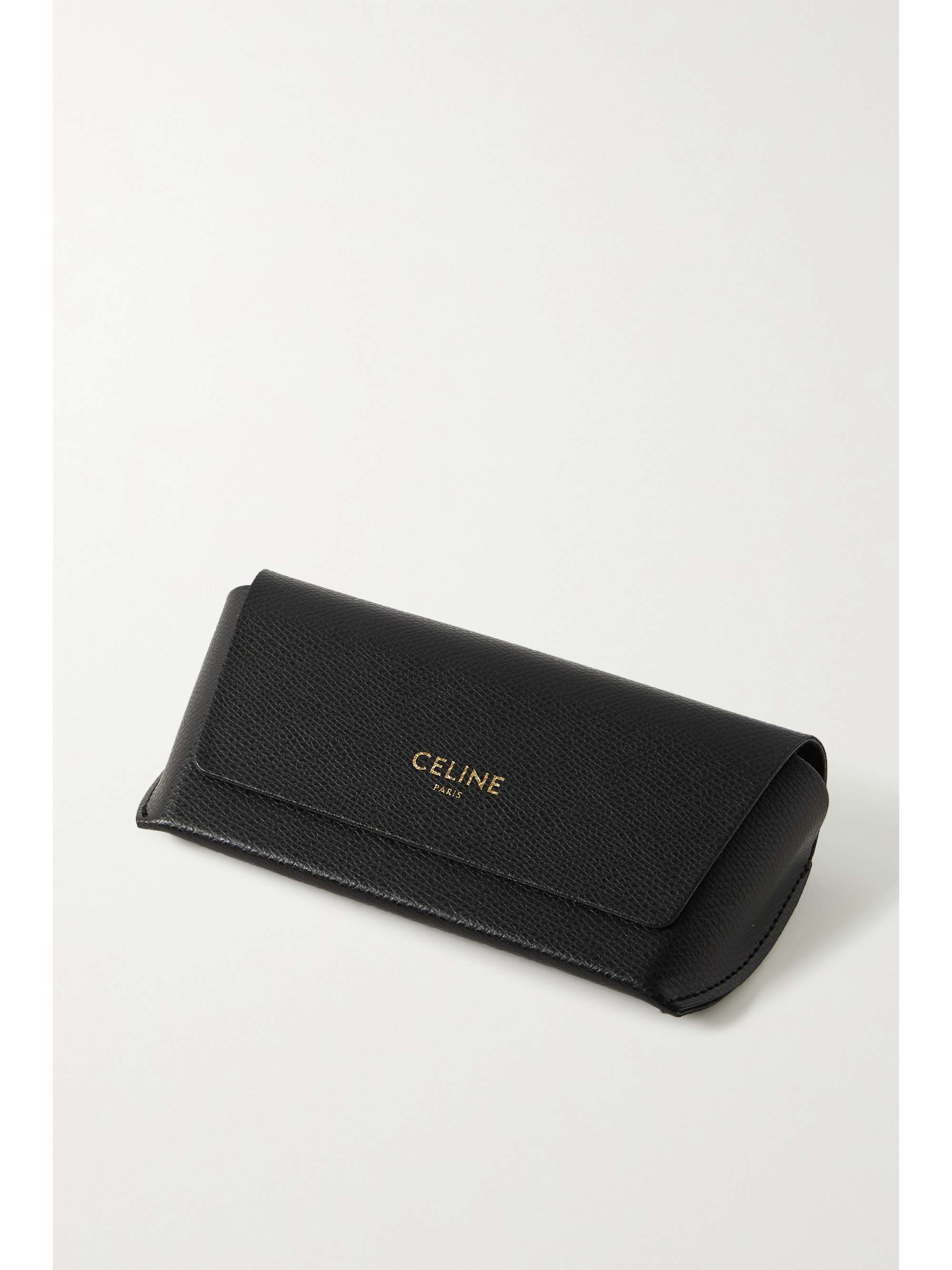 CELINE EYEWEAR Cat-eye tortoiseshell acetate sunglasses