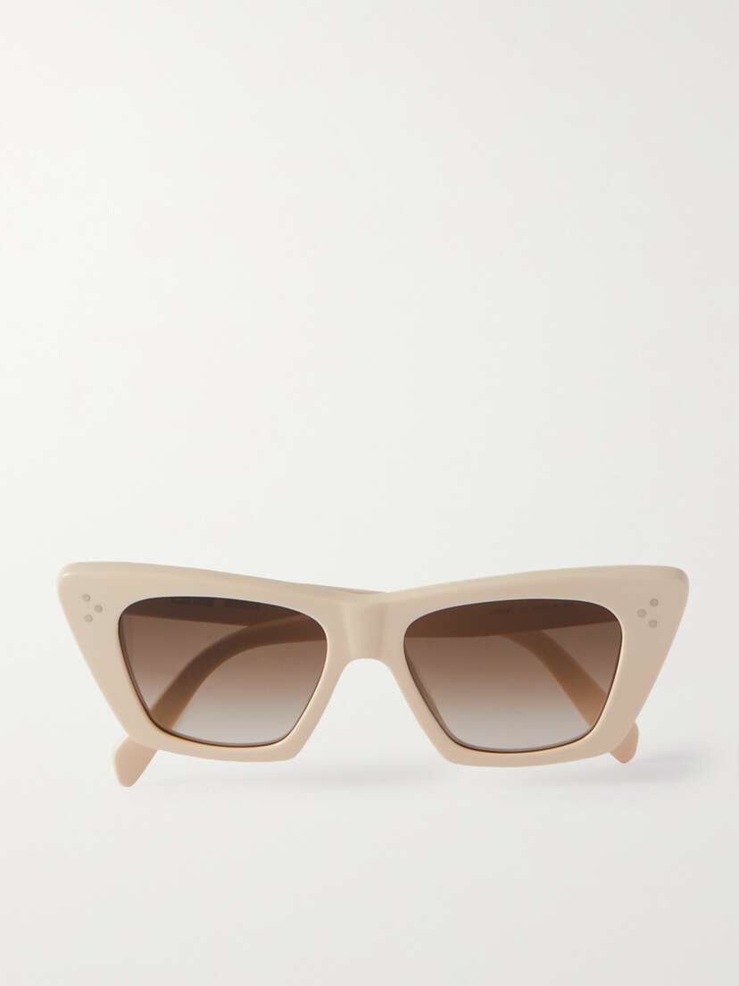 CELINE Eyewear Cat-eye Acetate Sunglasses