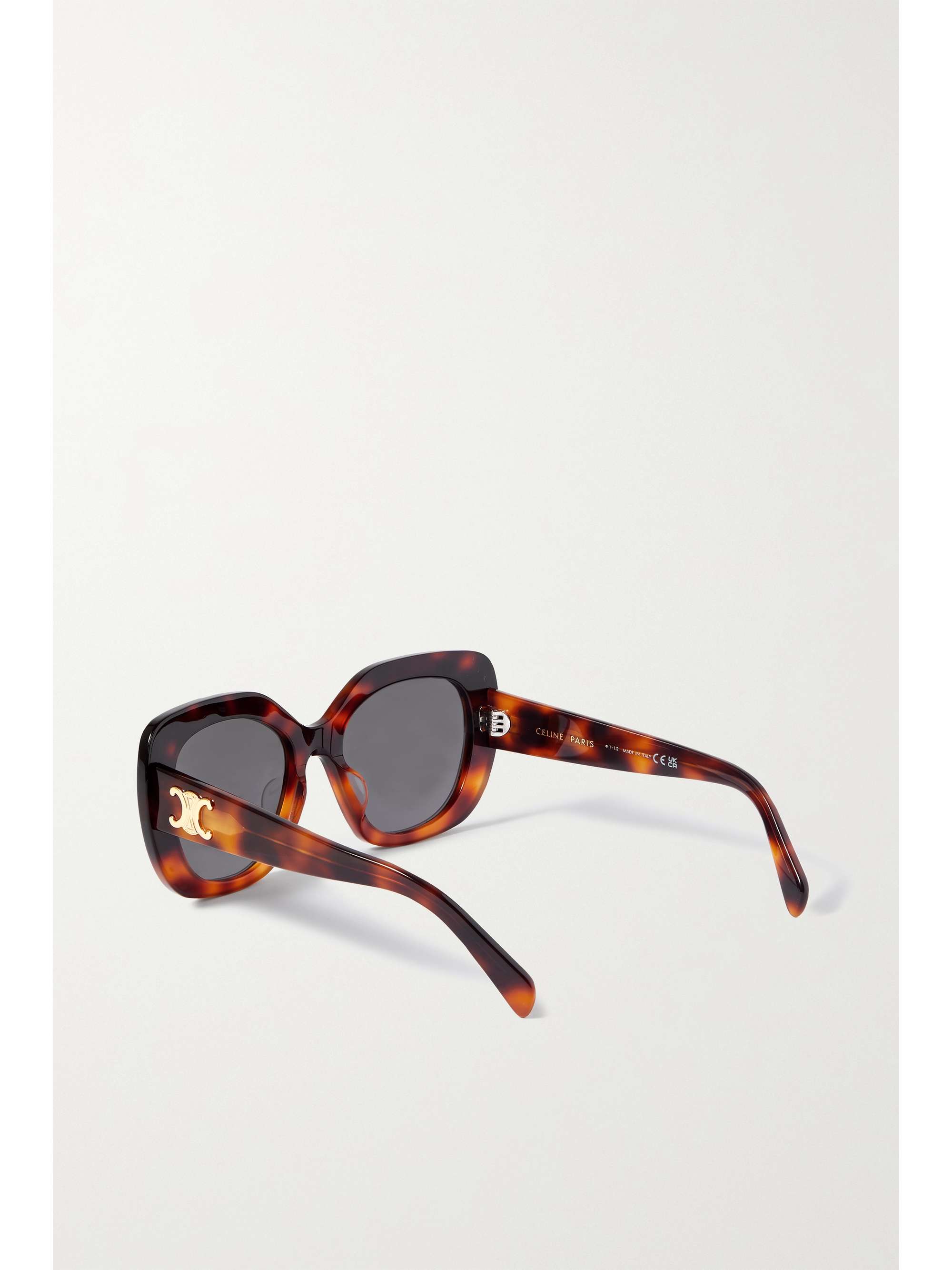 CELINE EYEWEAR Square-frame acetate sunglasses