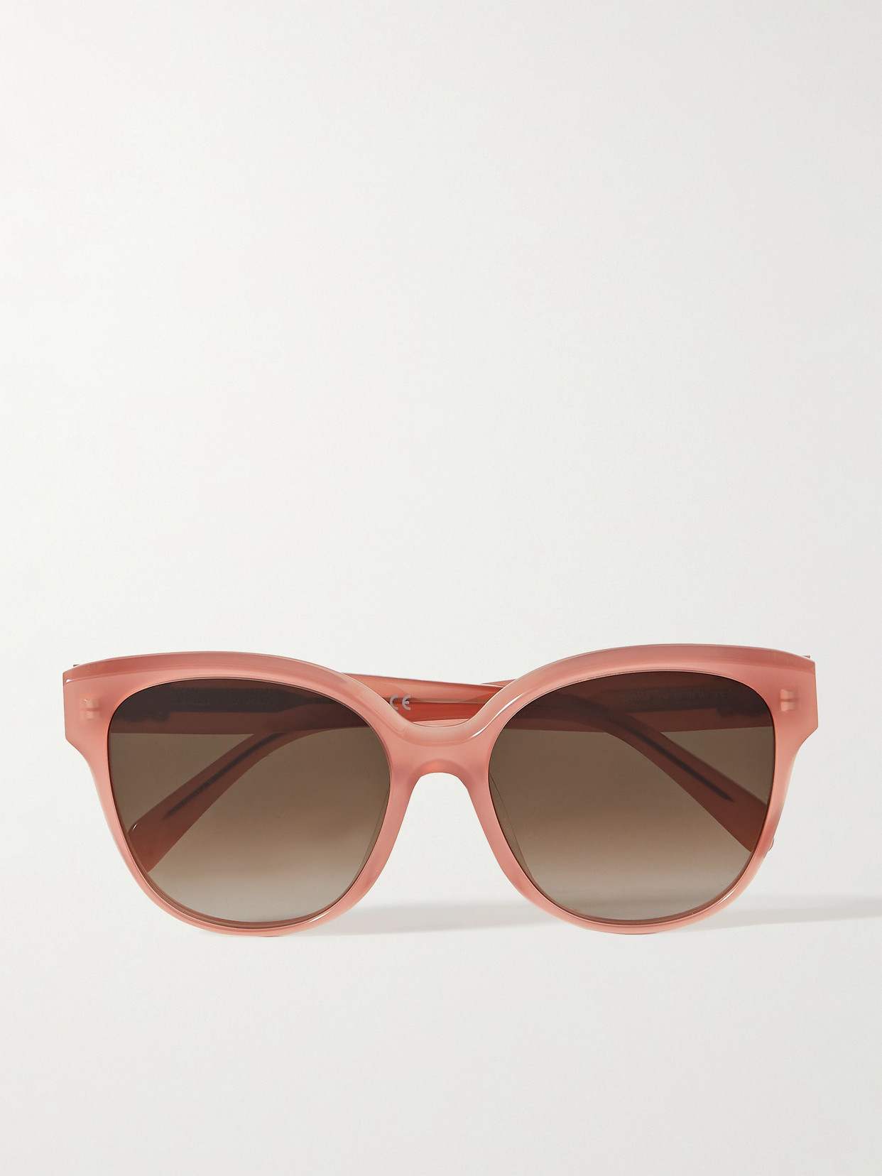 CELINE Eyewear - Oversized Cat-eye Acetate Sunglasses - Pink