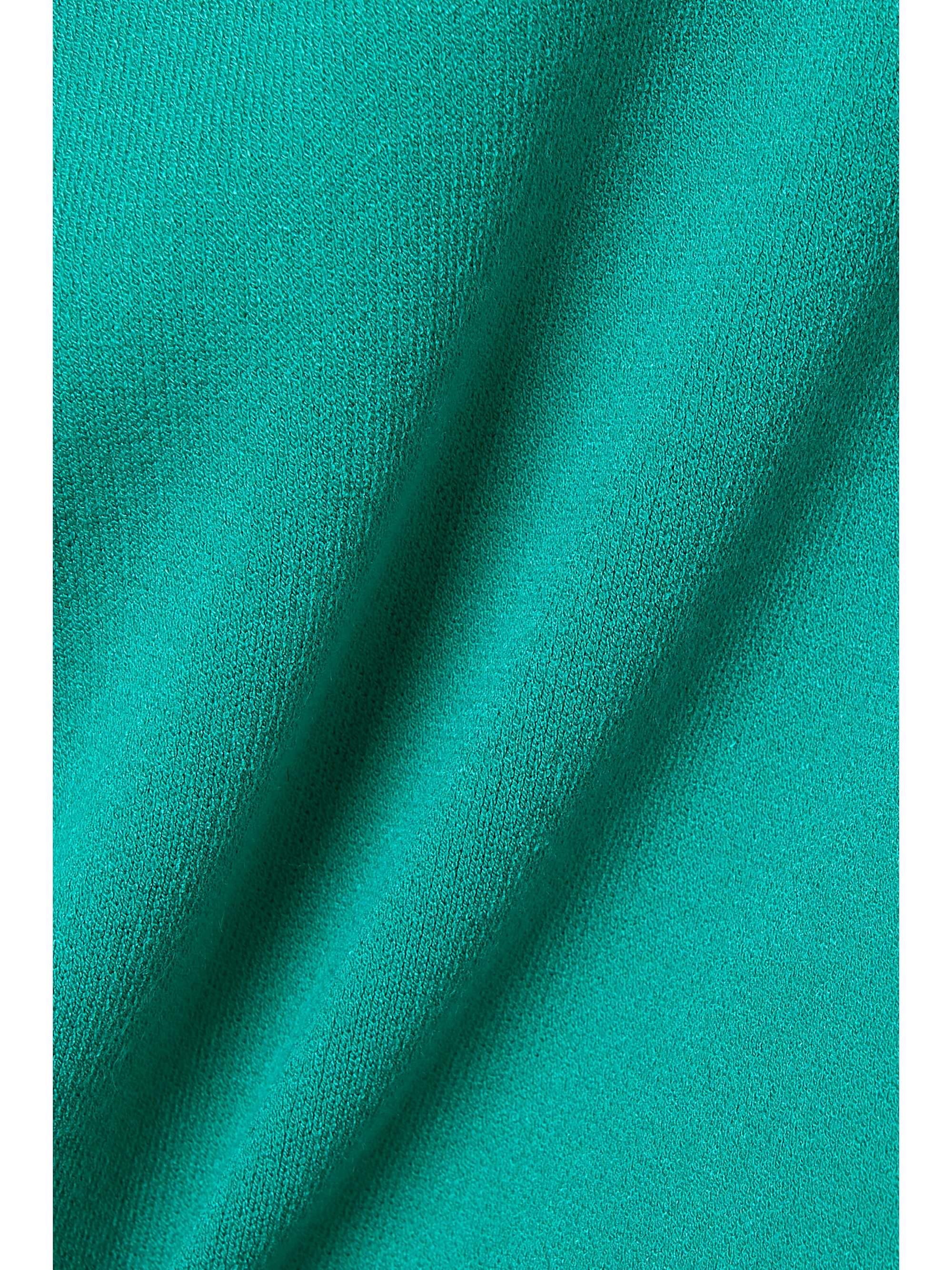 OSCAR DE LA RENTA Tiered stretch-knit and silk-taffeta halterneck mini dress