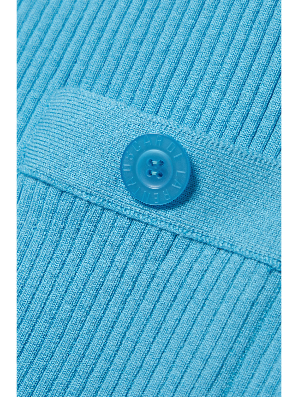 Ribbed Silk-Blend Mini