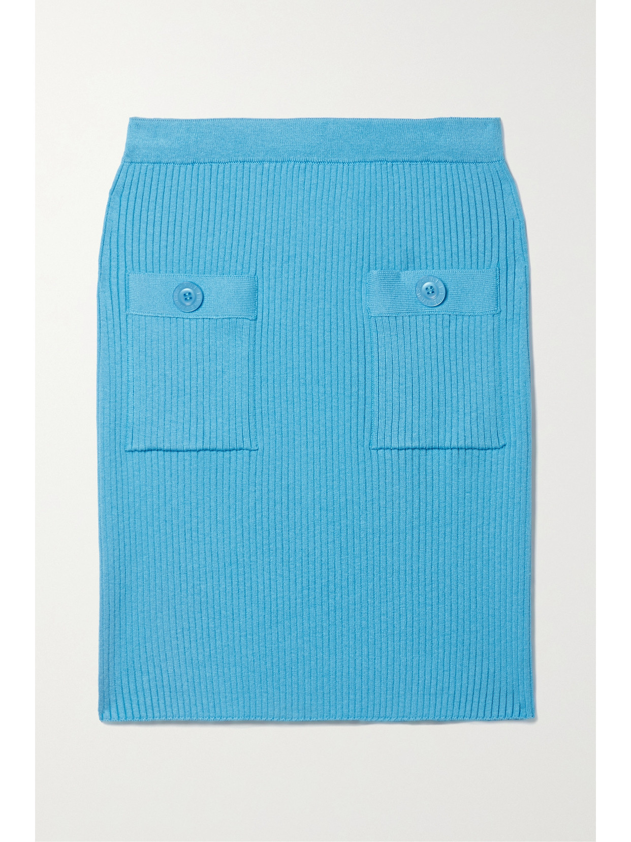 Ribbed Silk-Blend Mini