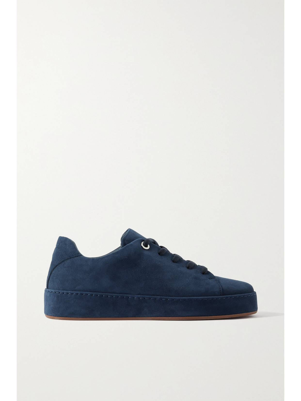 Loro Piana Nuages Suede Sneakers - Blue