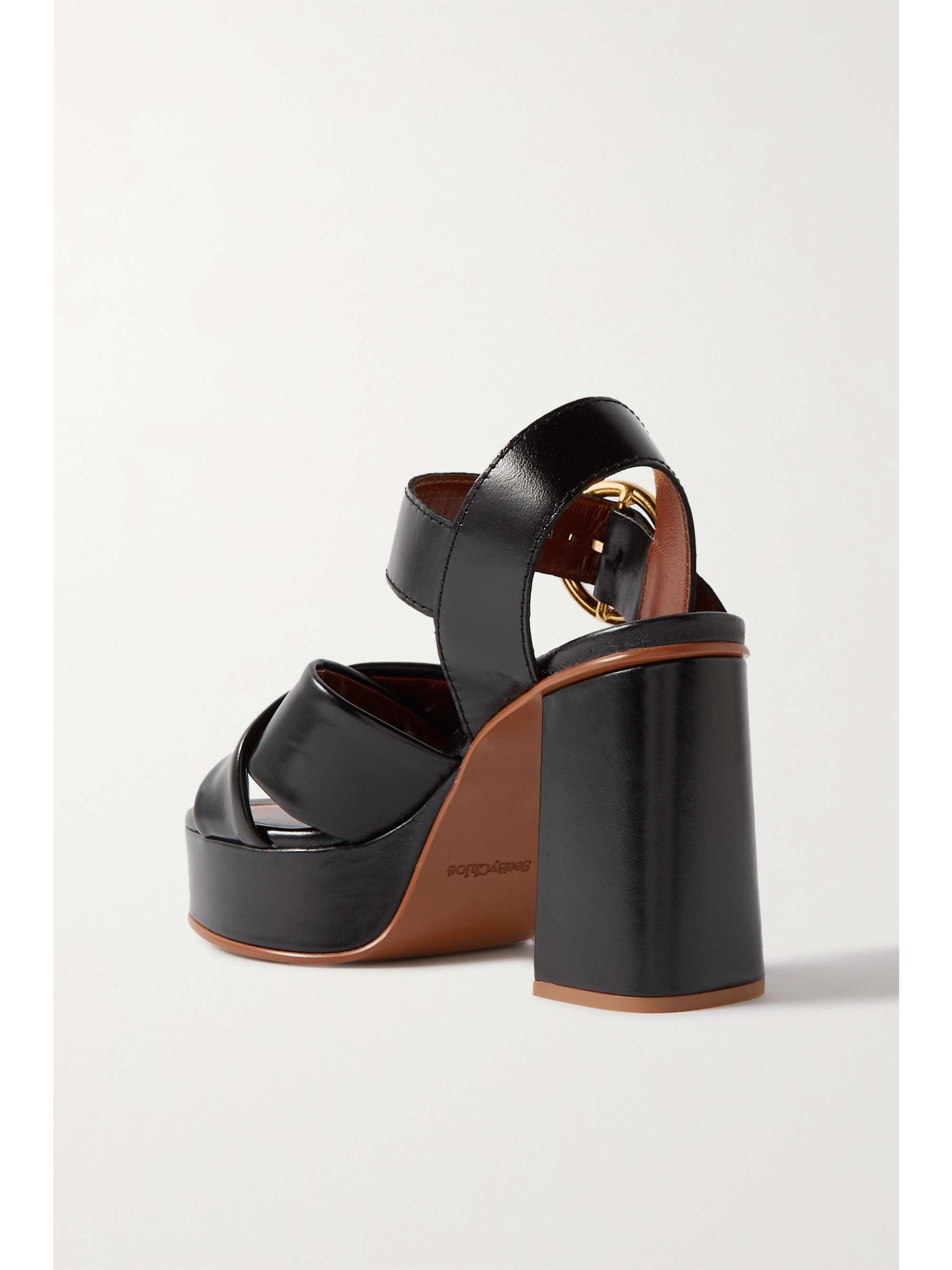SEE BY CHLOÉ Lyna leather platform sandals