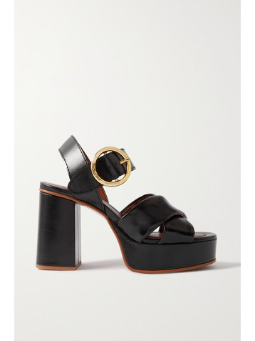 See By Chloé Lyna leather platform sandals