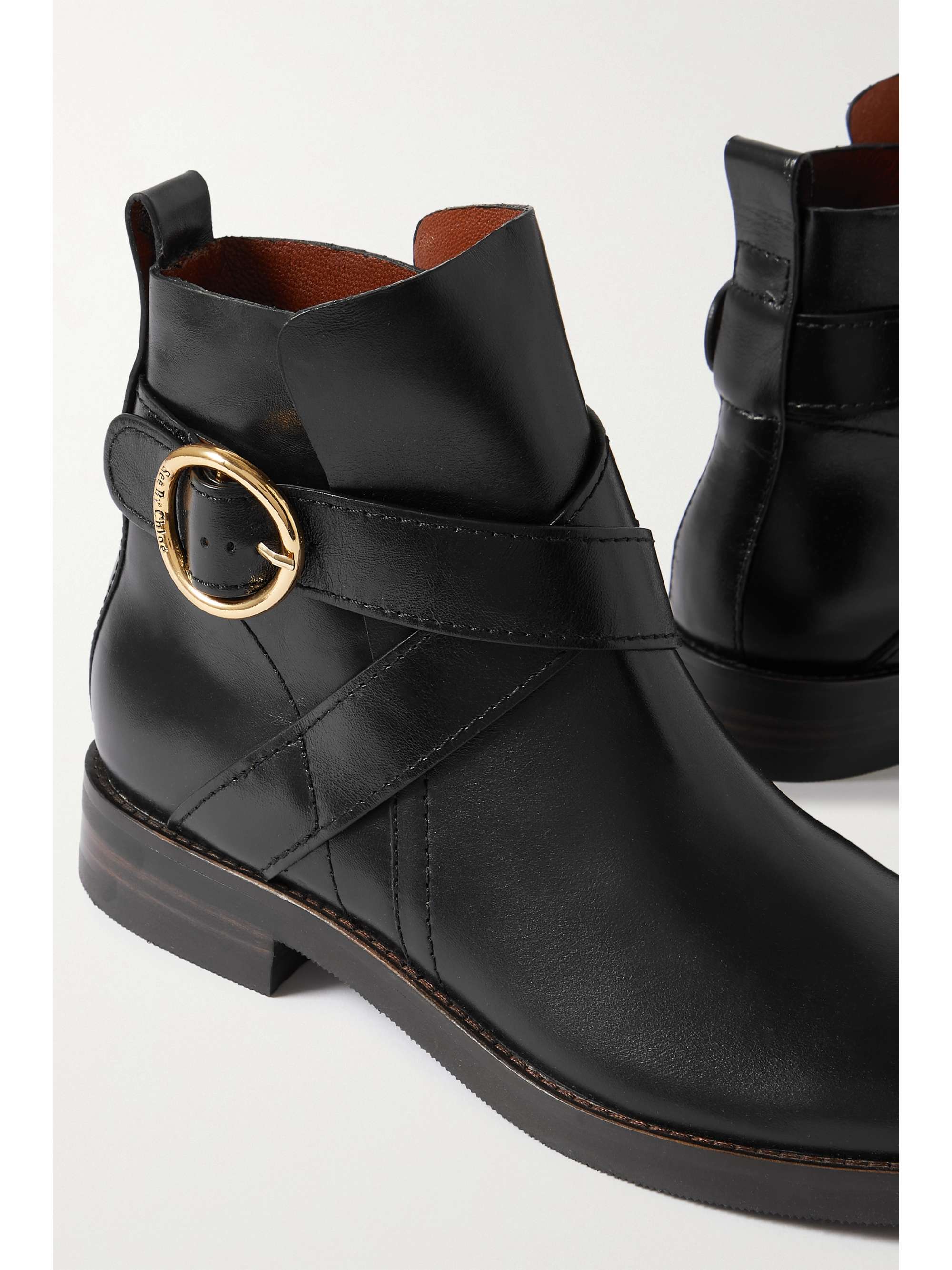 SEE BY CHLOÉ Lyna leather ankle boots