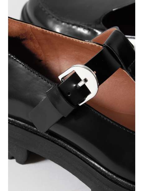 REFORMATION Abalonia leather Mary Jane pumps | NET-A-PORTER