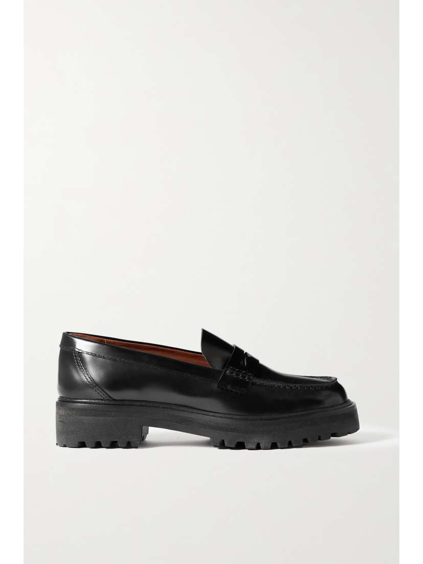 REFORMATION Agathea Leather Loafers