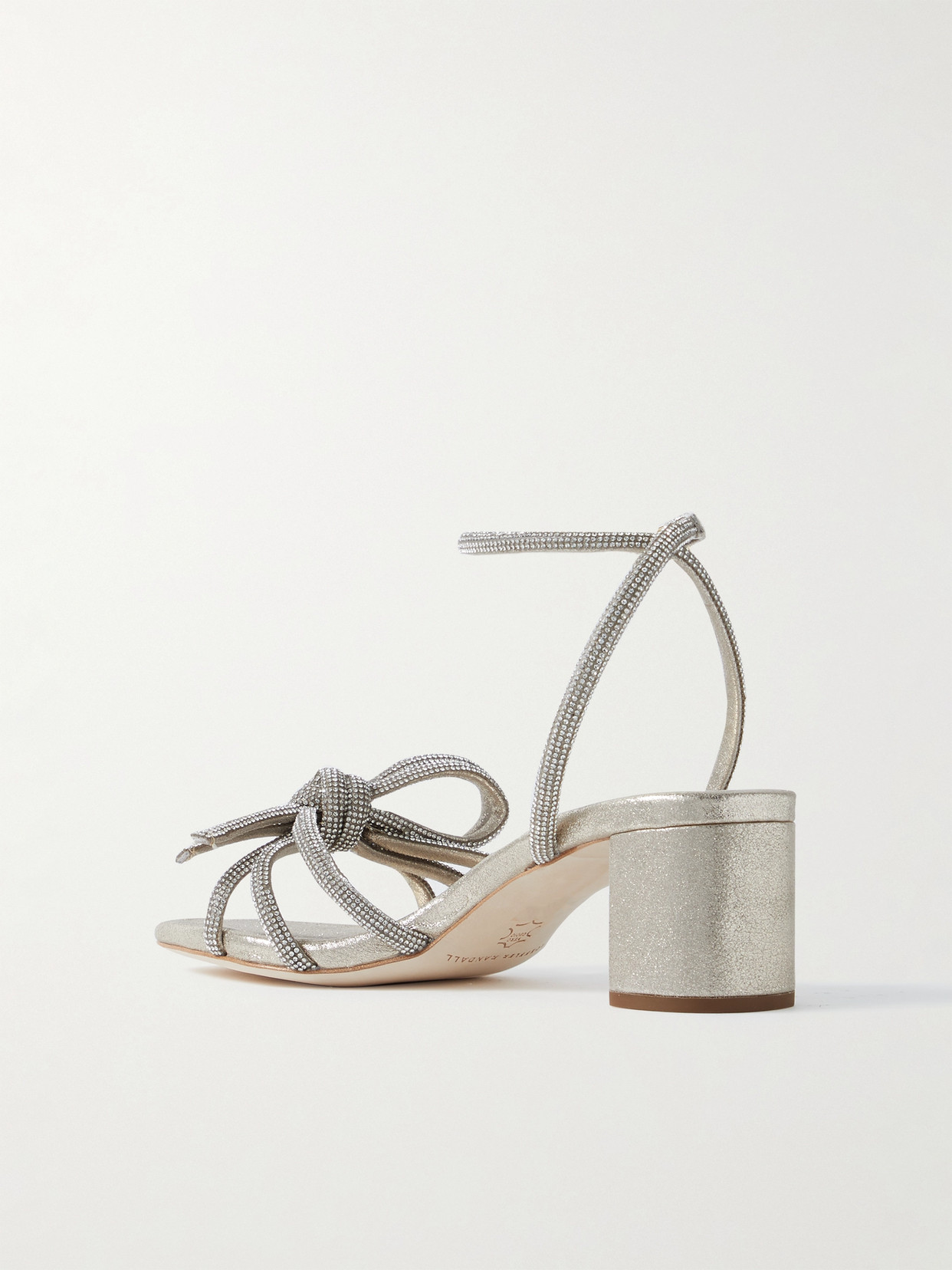 + Net Sustain Mikel Crystal-Embellished Sandals