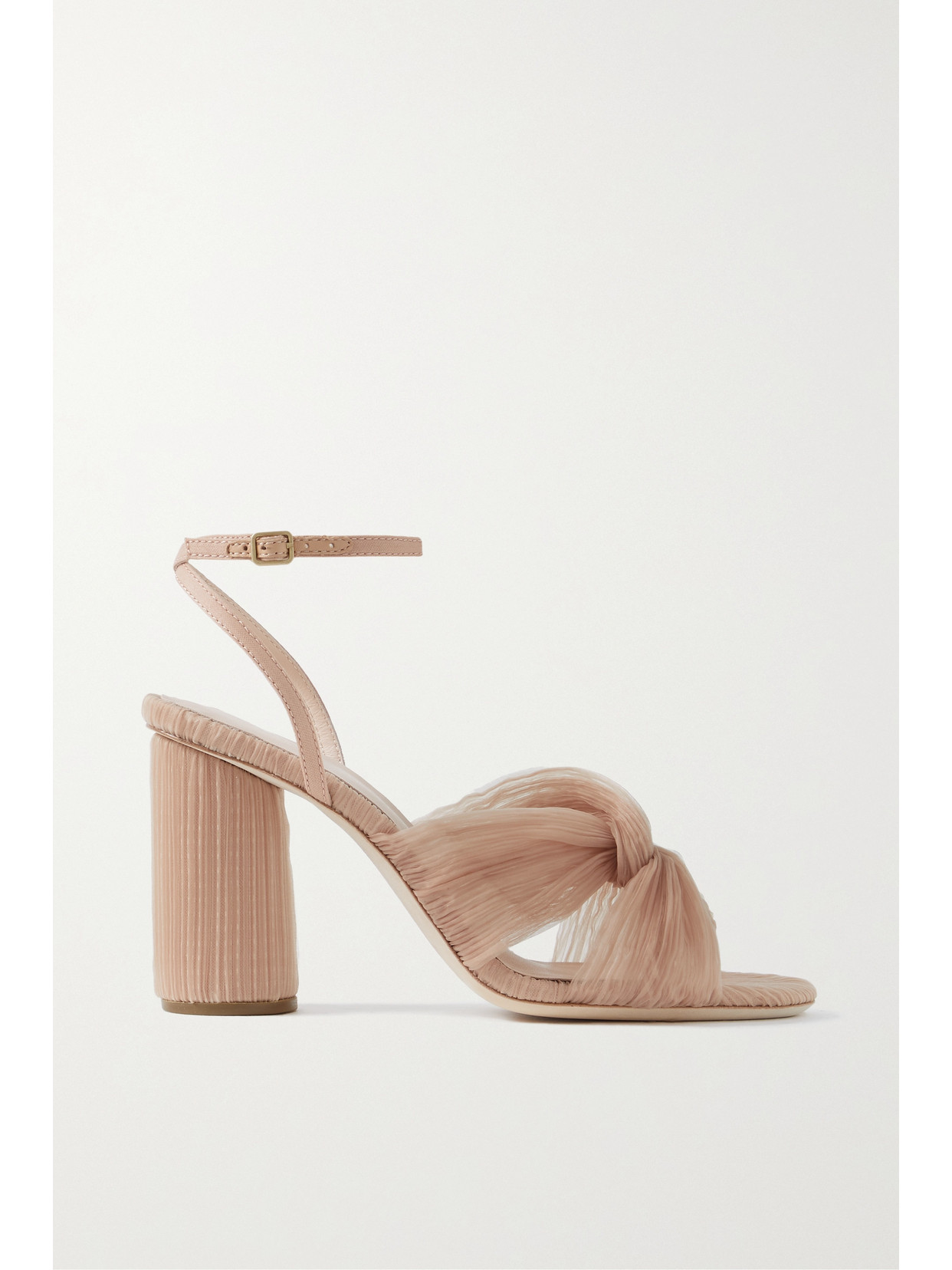 Loeffler Randall Women's Reed Pleated High Heel Sandals In Beauty