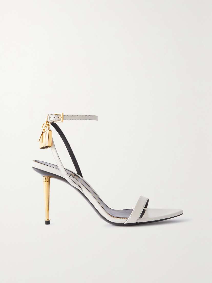 Tom Ford Padlock Leather Sandals