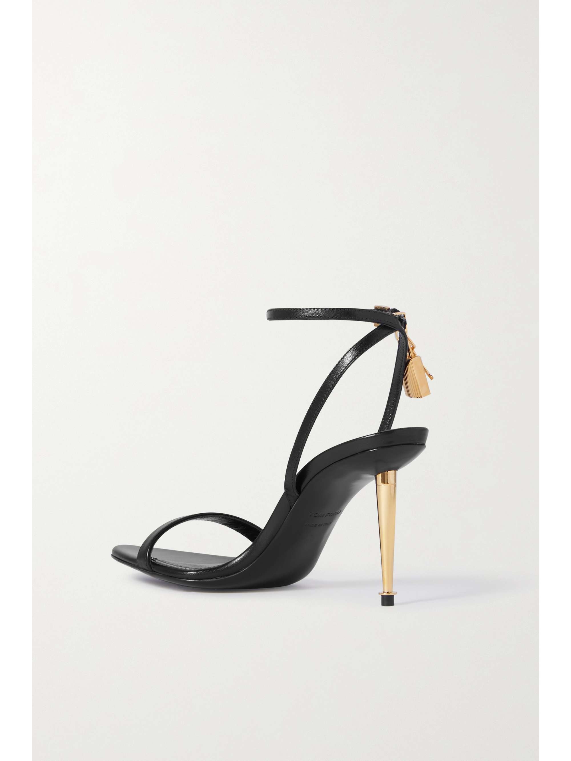 TOM FORD Padlock leather sandals