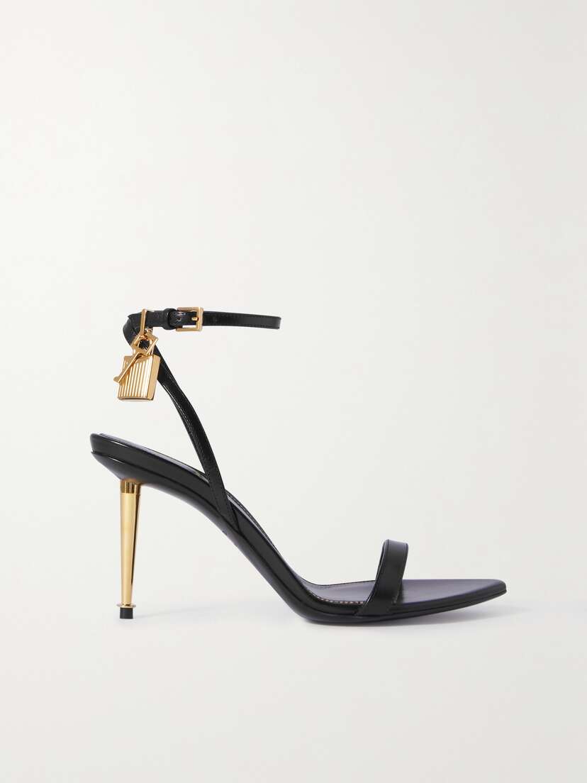 Tom Ford Padlock Leather Sandals