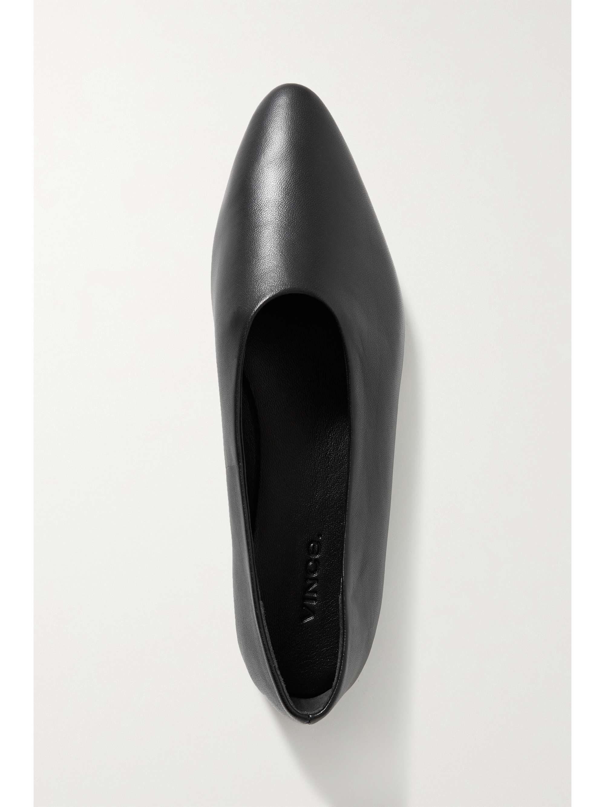 vince behati leather flat