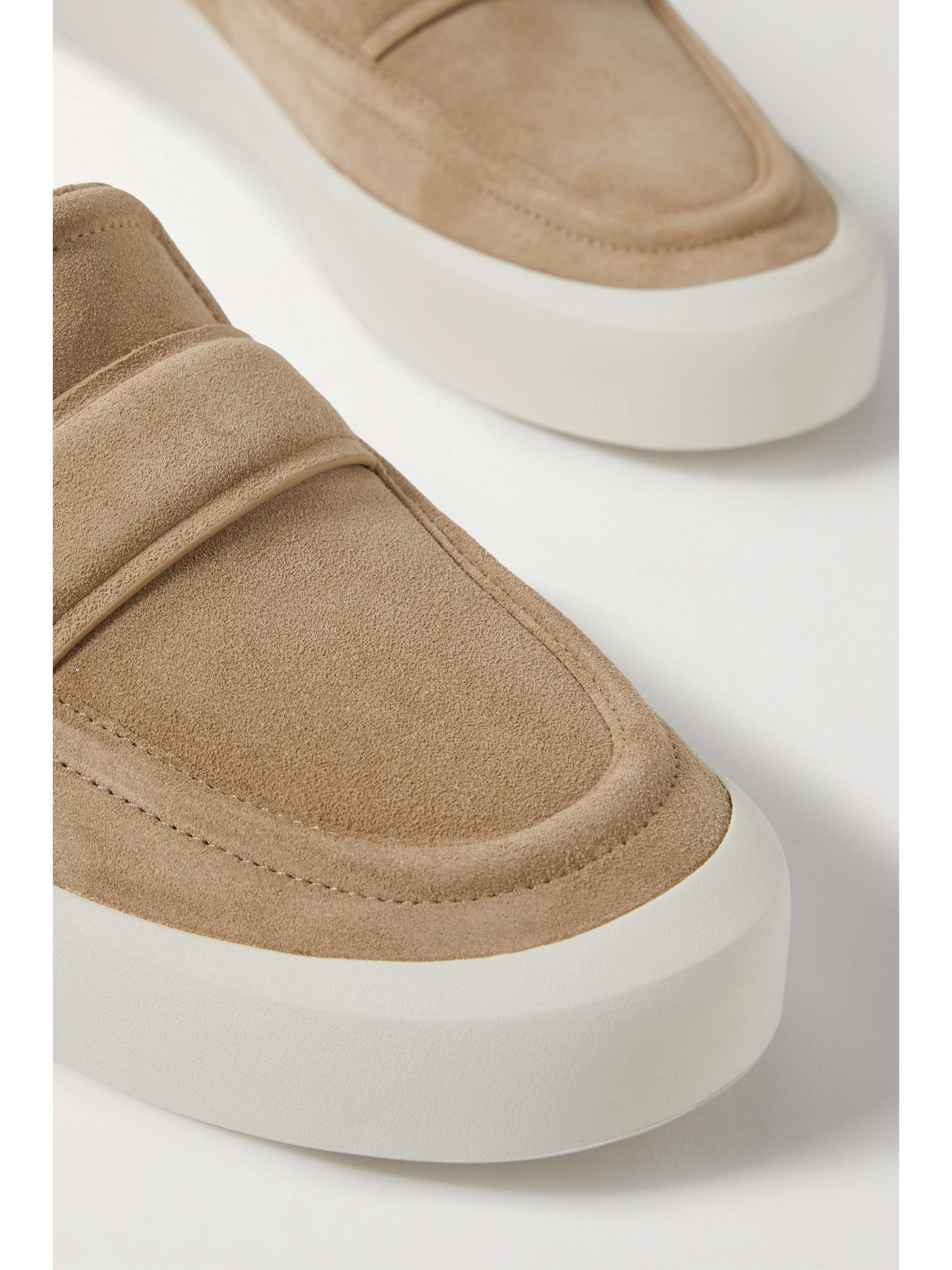 VINCE Ghita suede slip-on sneakers
