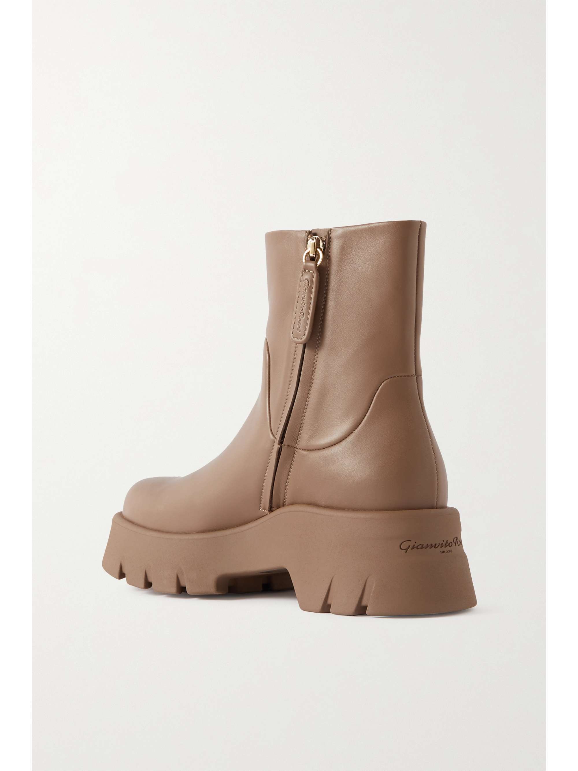 GIANVITO ROSSI Montey 20 leather ankle boots