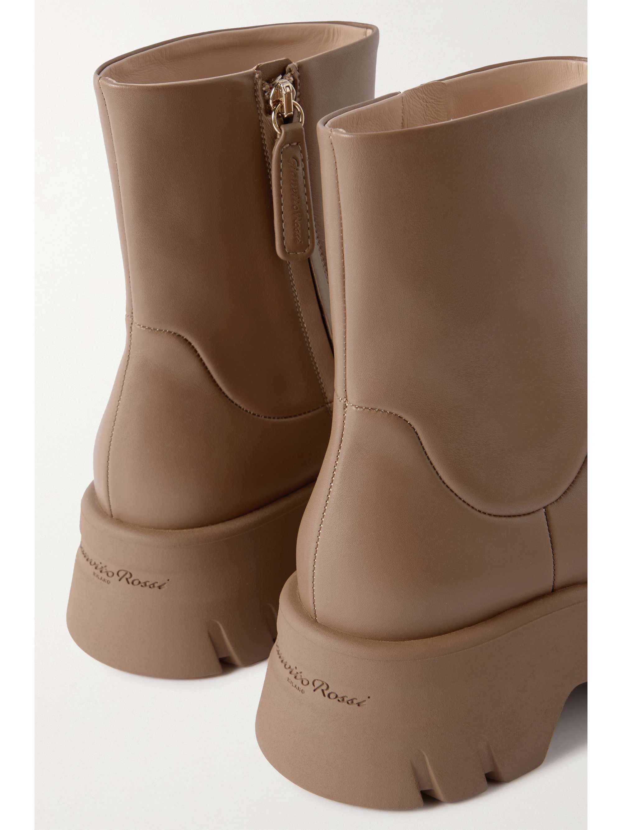 GIANVITO ROSSI Montey 20 leather ankle boots