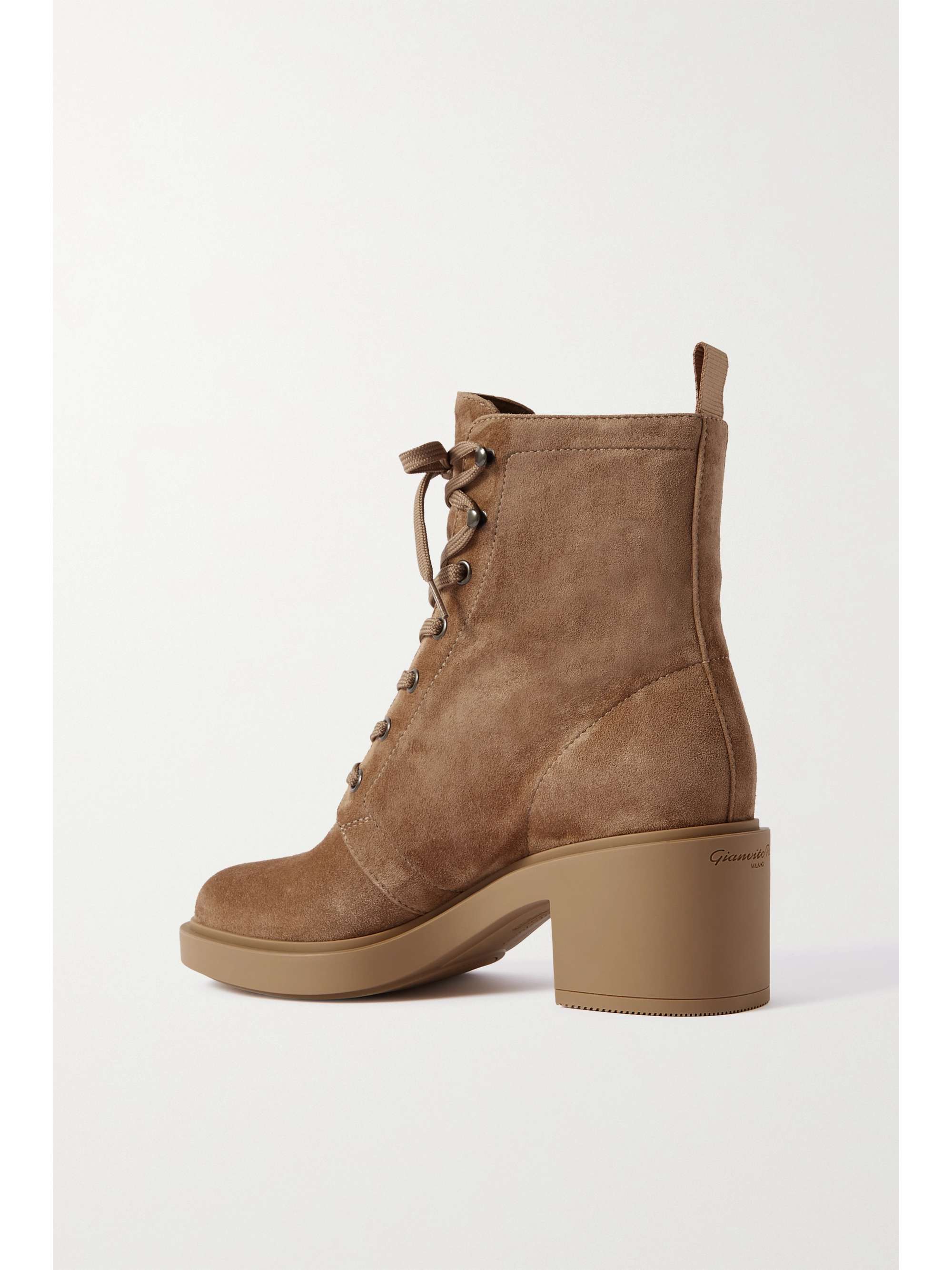GIANVITO ROSSI Foster 45 suede ankle boots