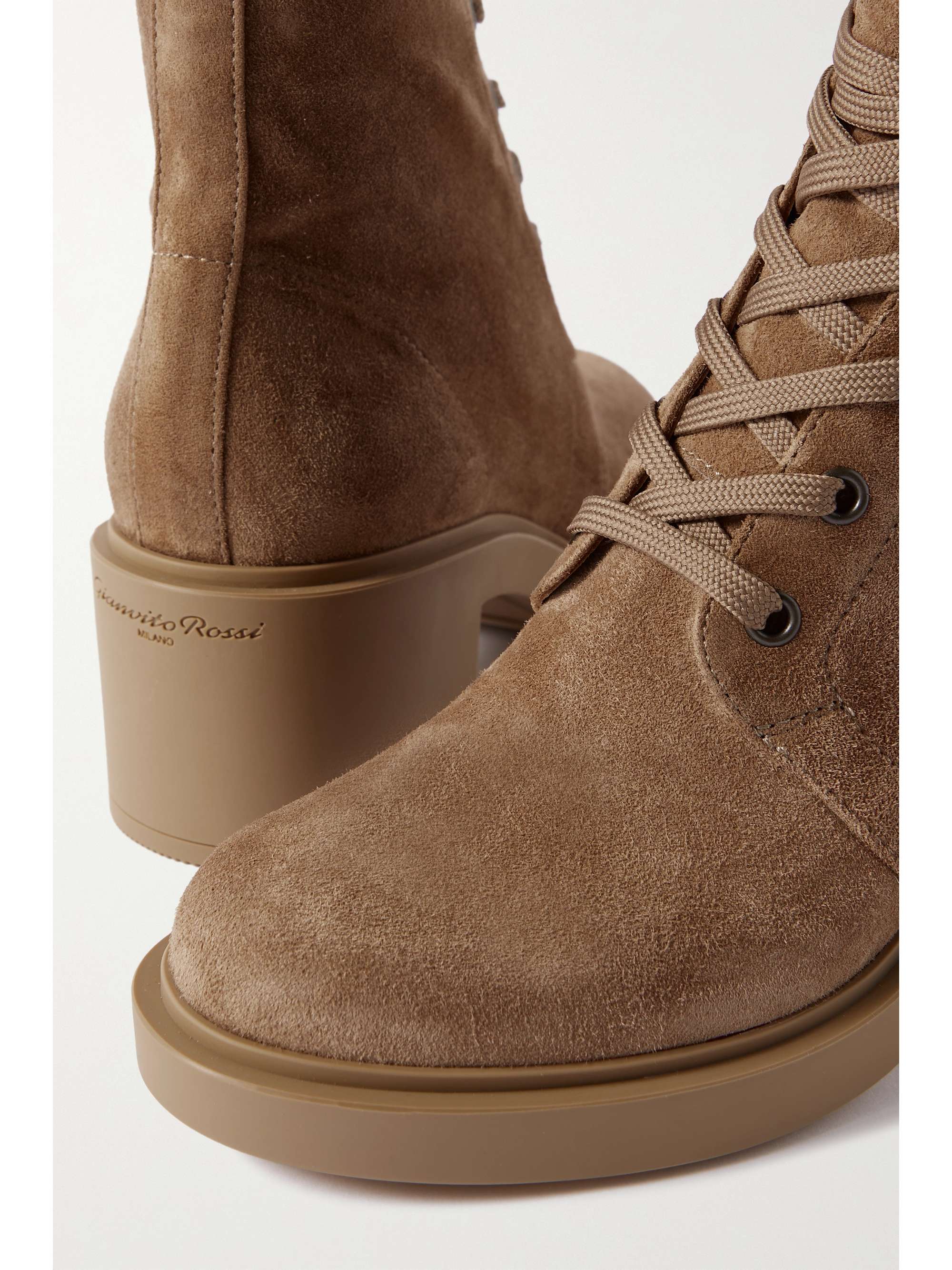 GIANVITO ROSSI Foster 45 suede ankle boots