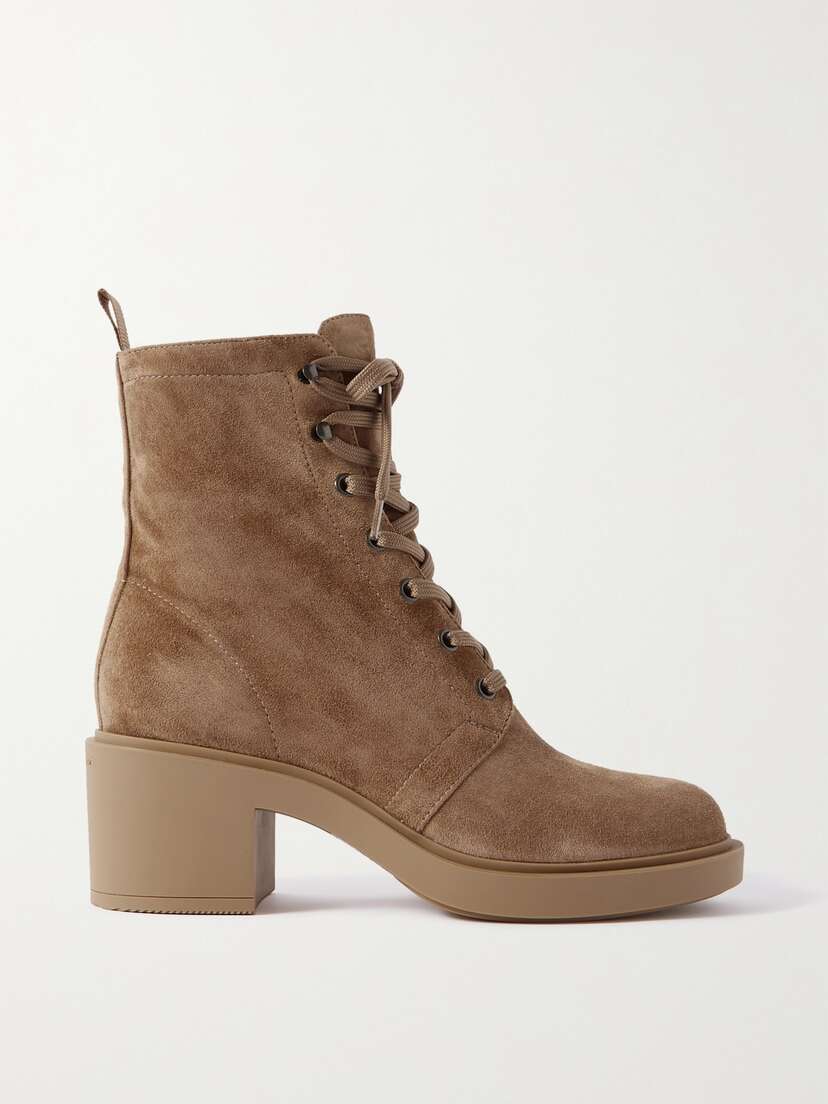 Gianvito Rossi Foster 45 Suede Ankle Boots