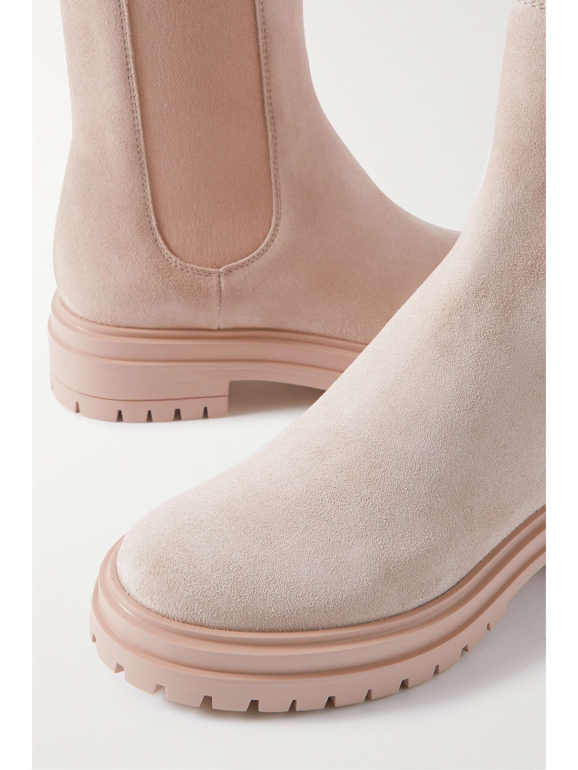 GIANVITO ROSSI Chester suede Chelsea boots