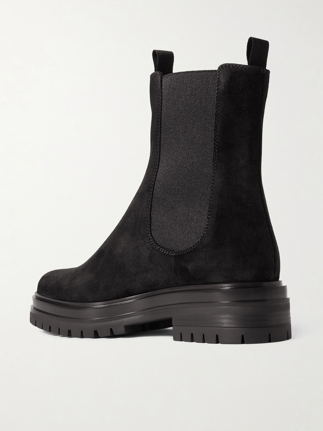 Gianvito Rossi Chelsea Boots Chester Calfskin In Black