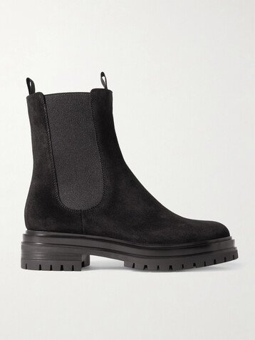 GIANVITO ROSSI Chester suede Chelsea boots