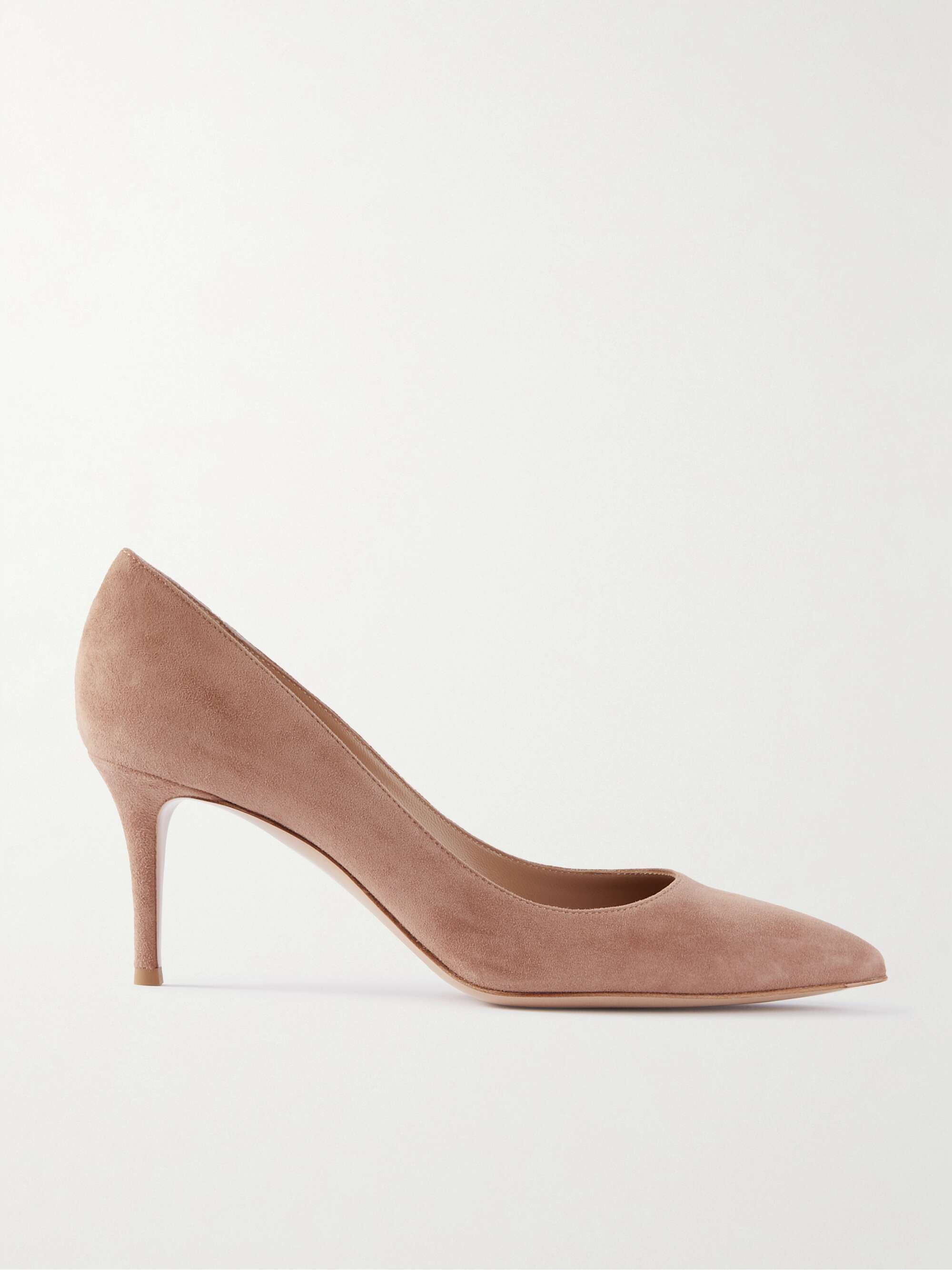 70 suede pumps neutral IT35.5