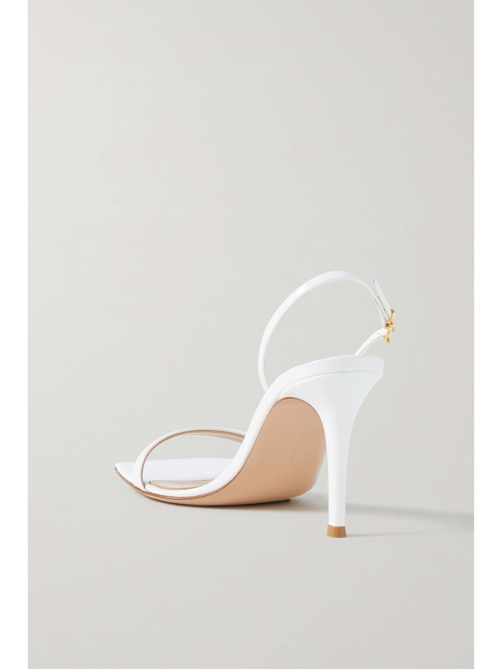 gianvito rossi bilbao leather slingback sandals